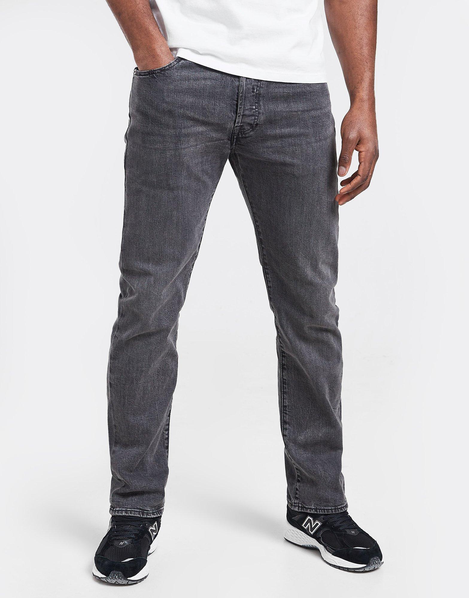 Black Levi's 501 Straight Fit Jeans | JD Sports UK