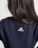 adidas Girls' Linear Sweatshirt/Leggings Set Infant