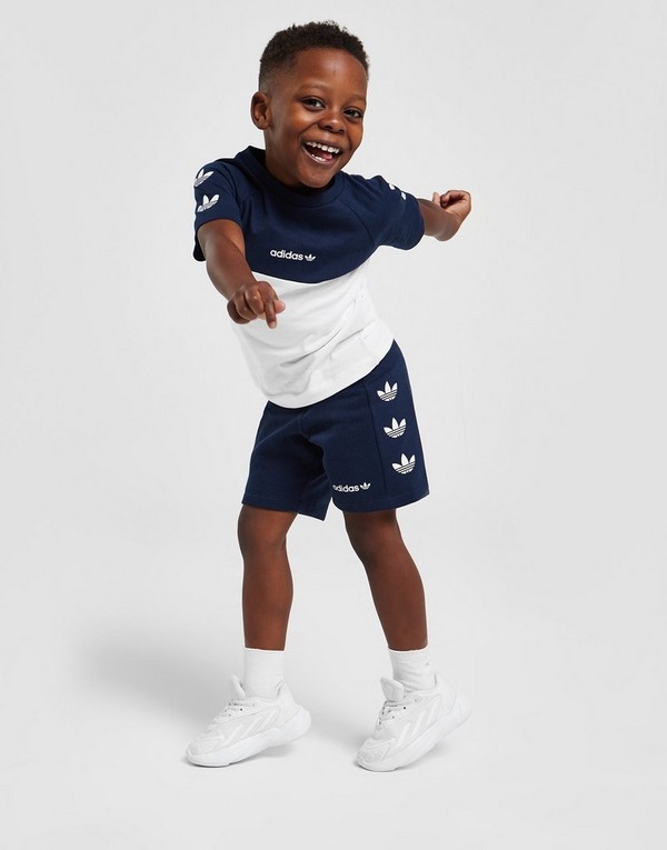adidas Originals Repeat Trefoil T-Shirt/Shorts Set Infant