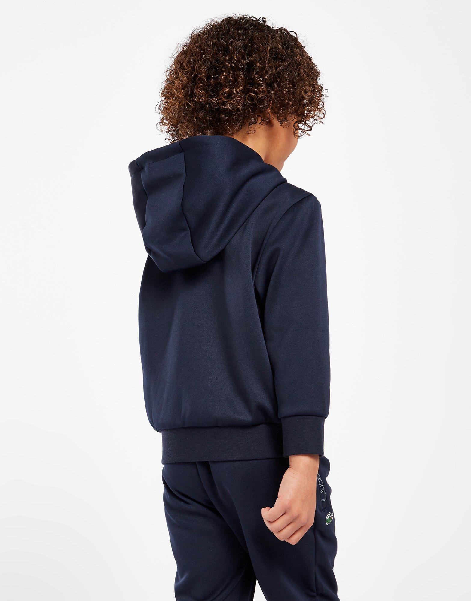 Lacoste Poly Tape Full Zip Hoodie Children