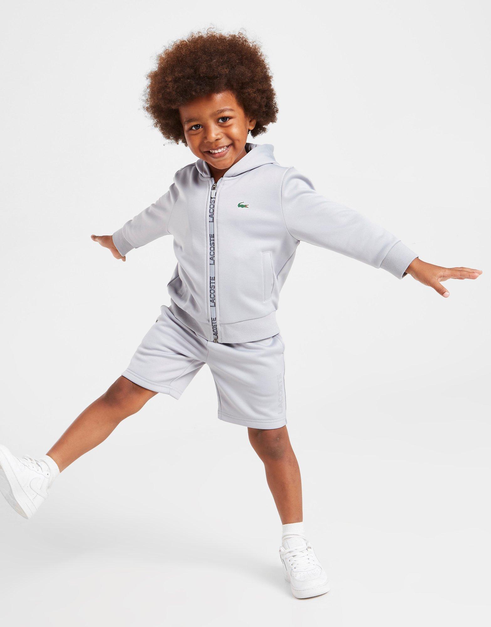 Lacoste Poly Tape Full Zip Hoodie Children