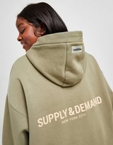Supply & Demand Plus Size Logo Overhead Hoodie