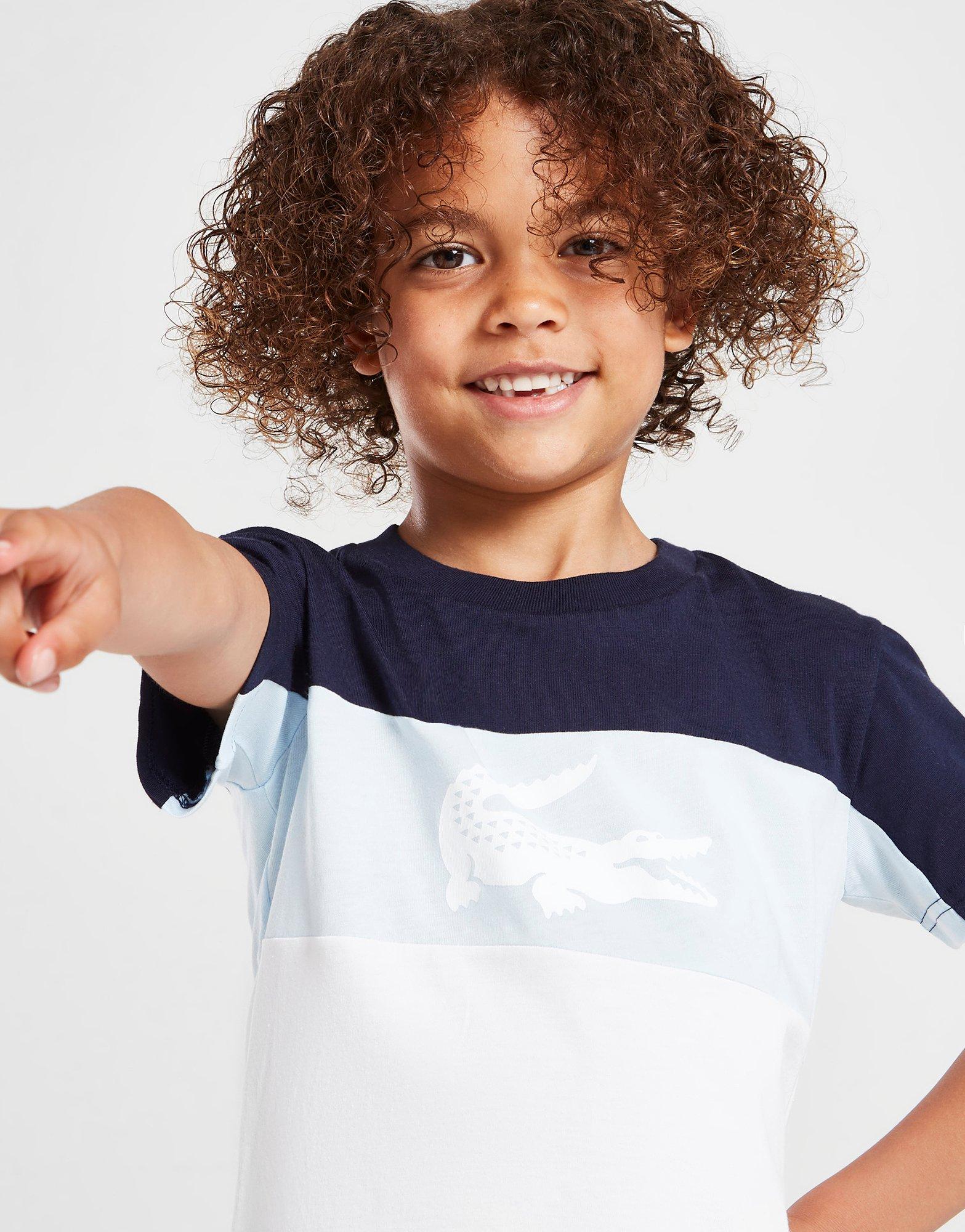 Lacoste Croc Colour Block T-Shirt Children