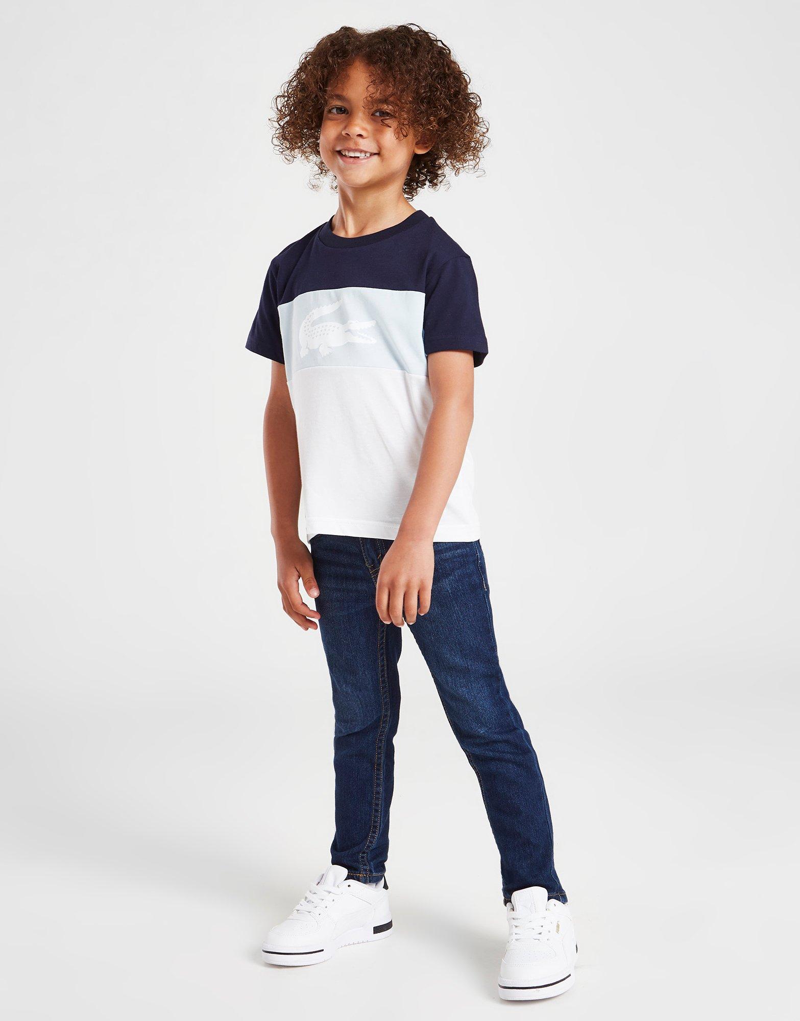Lacoste Croc Colour Block T-Shirt Children