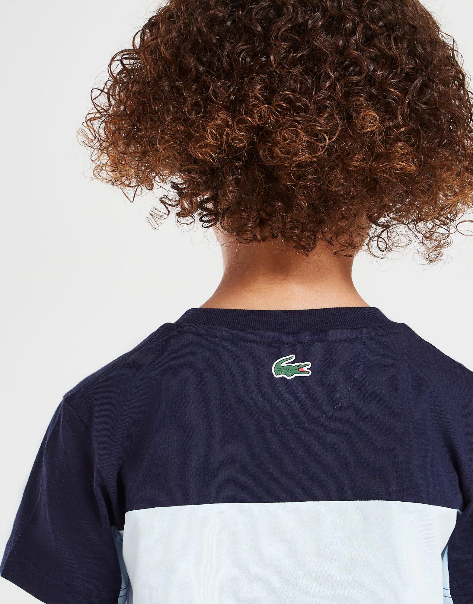 Lacoste Croc Colour Block T-Shirt Children