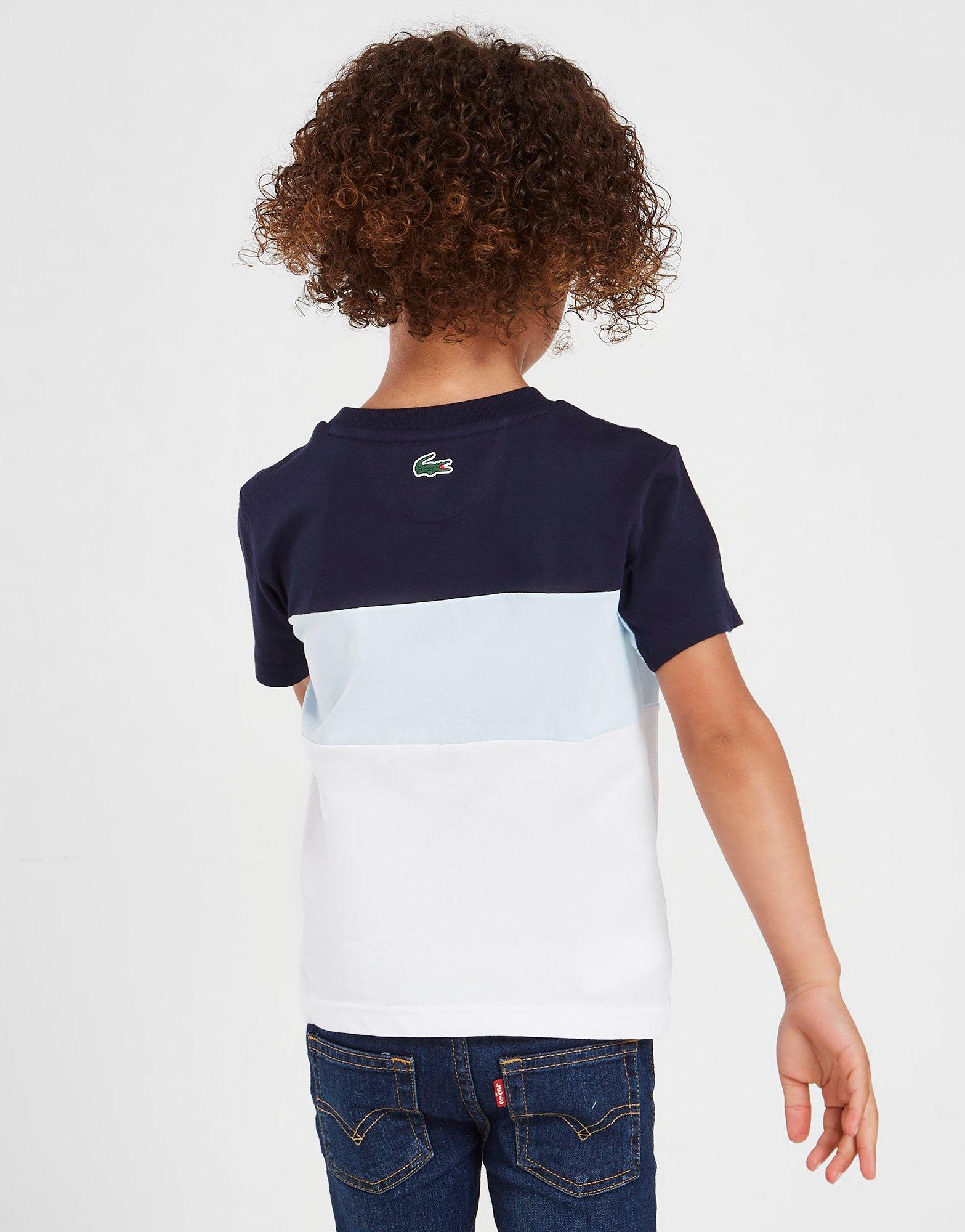 Lacoste Croc Colour Block T-Shirt Children