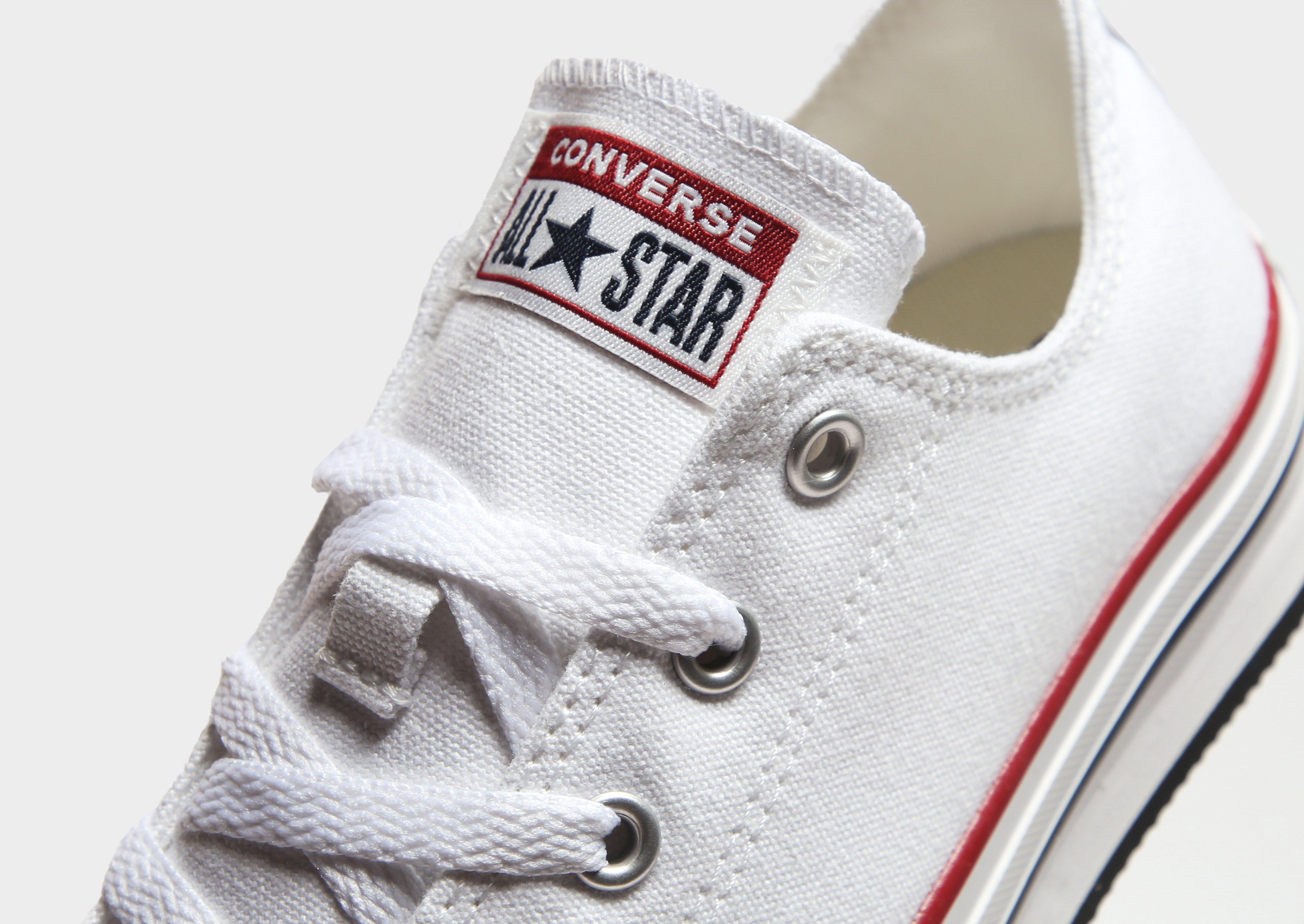 White all star outlet oxford trainers