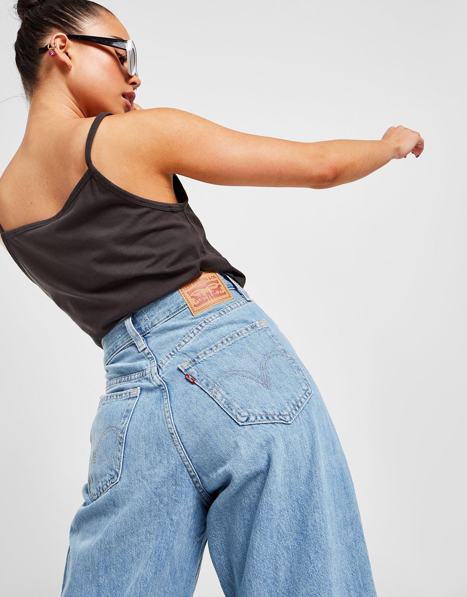 Levi's High Waist Straight Jeans