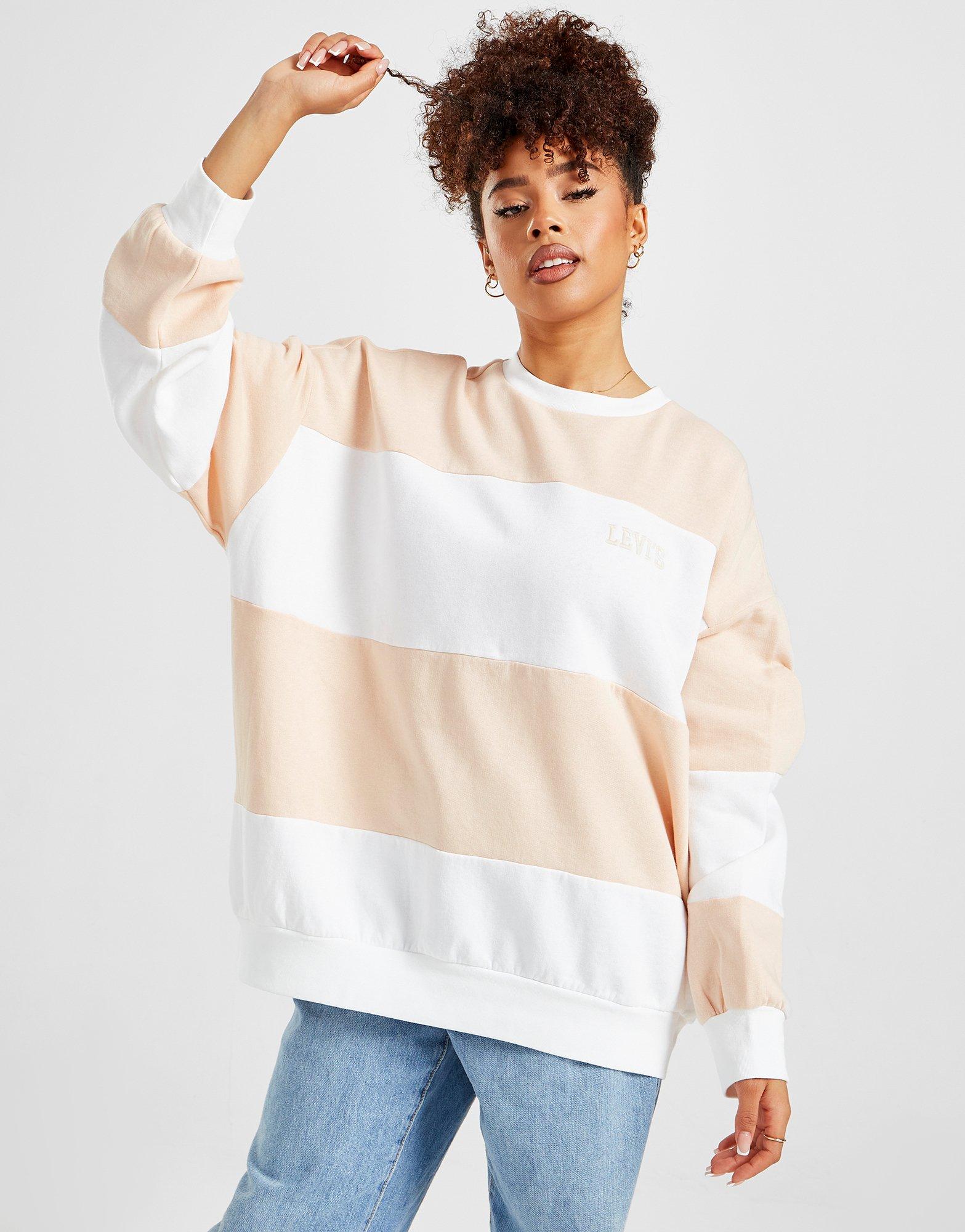 levis tie dye stripe sweatshirt