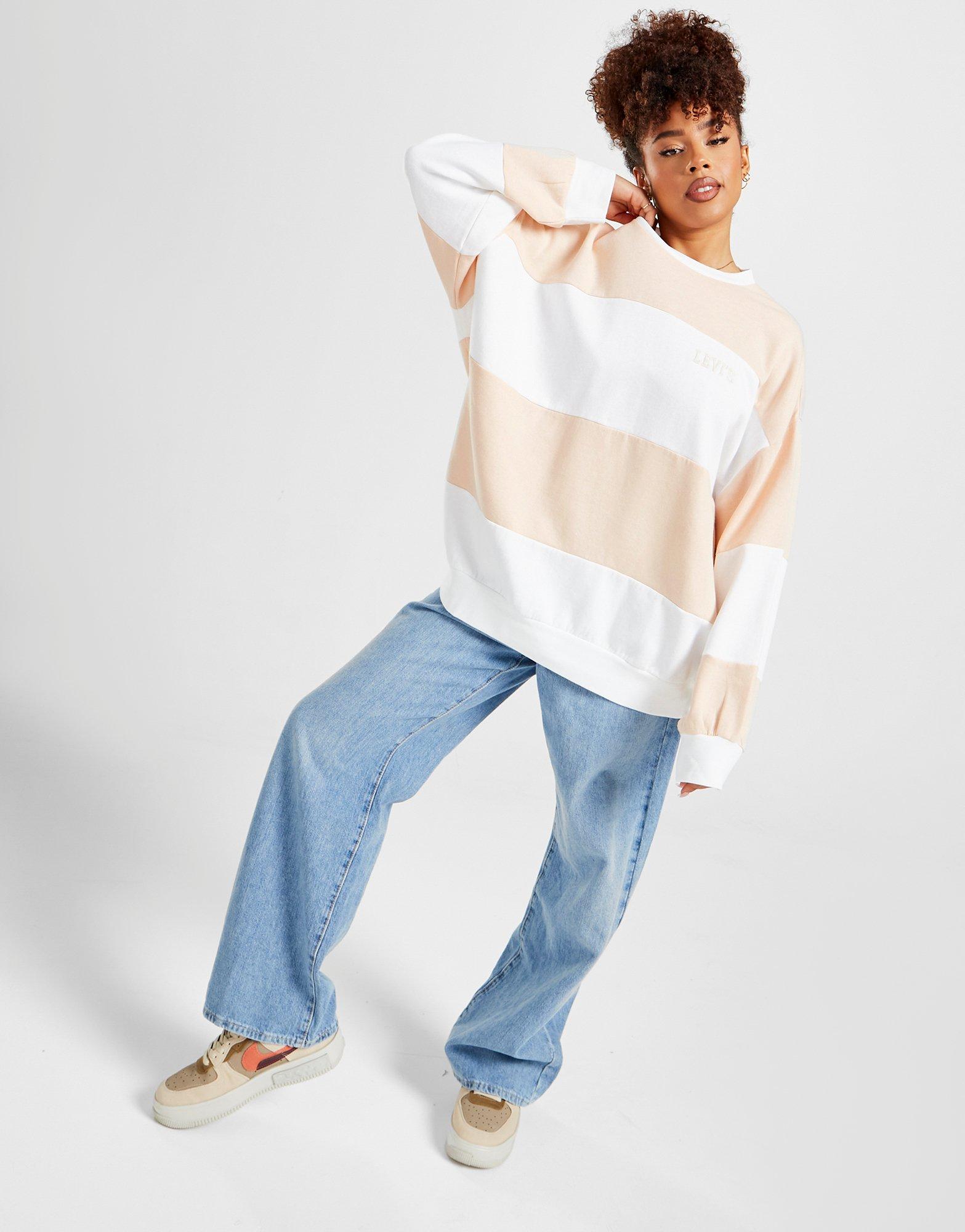 Levi's Stripe Crew Sweatshirt