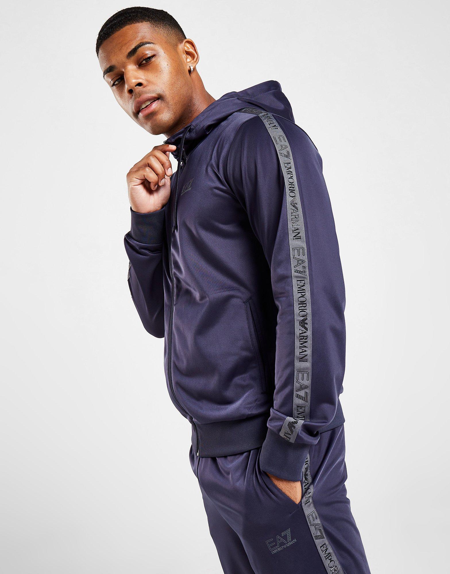 armani grain tape tracksuit