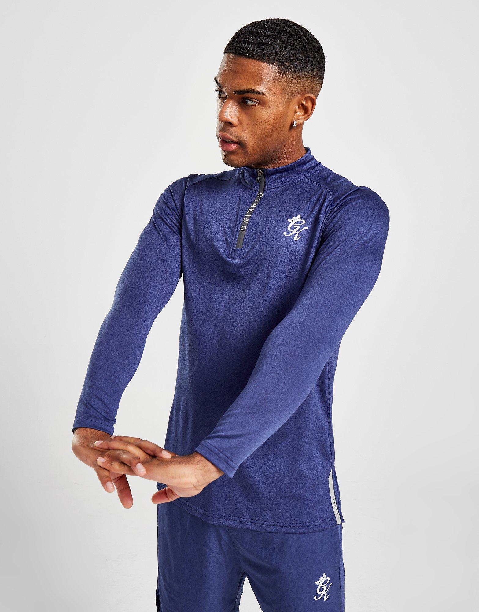 Gym King 1/4 Zip Top/Shorts Set
