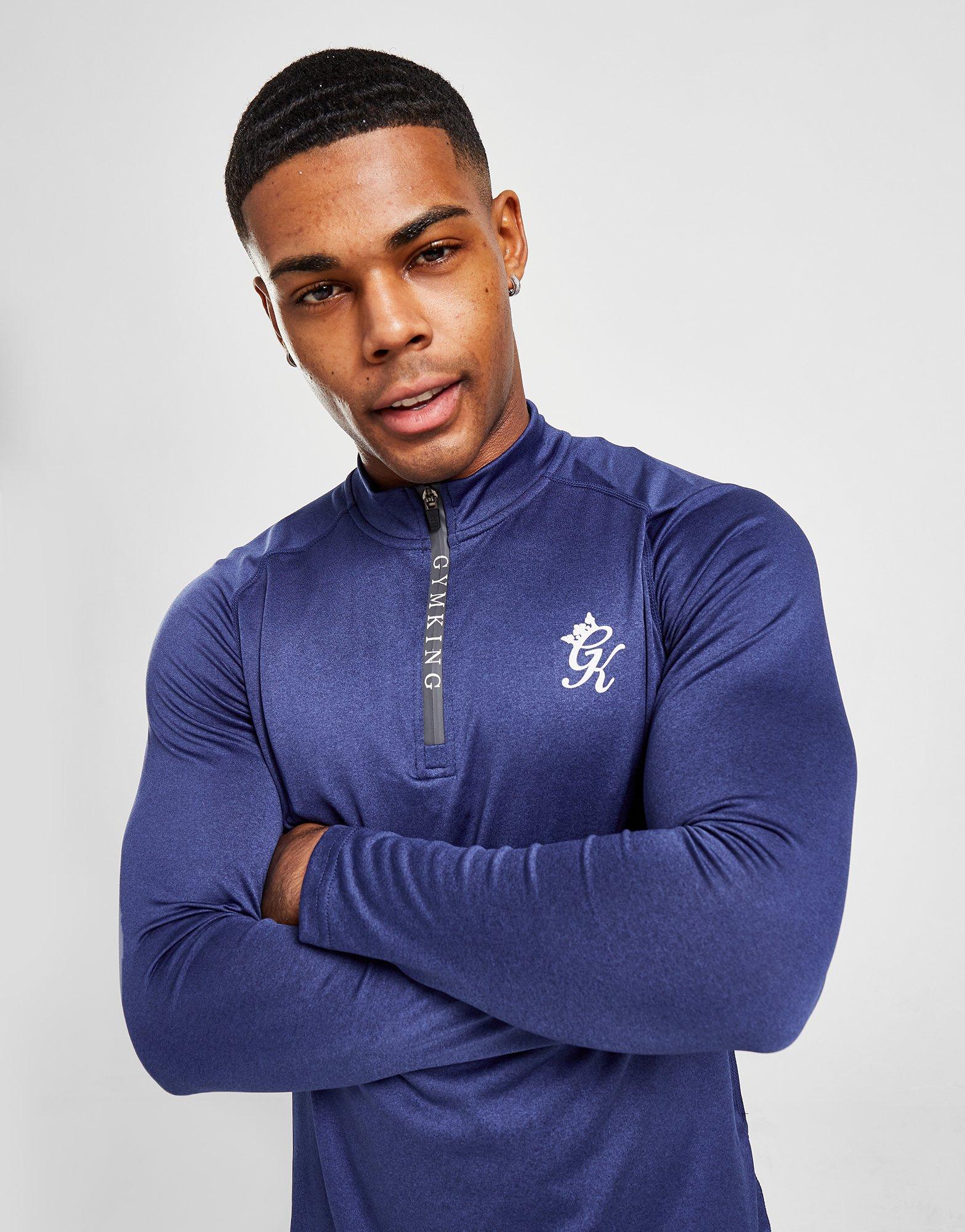 Gym King 1/4 Zip Top/Shorts Set