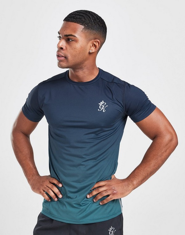 Blue Gym King Ombre Fade T-Shirt | JD Sports Blue Gym King Ombre Fade T-Shirt | JD Sports