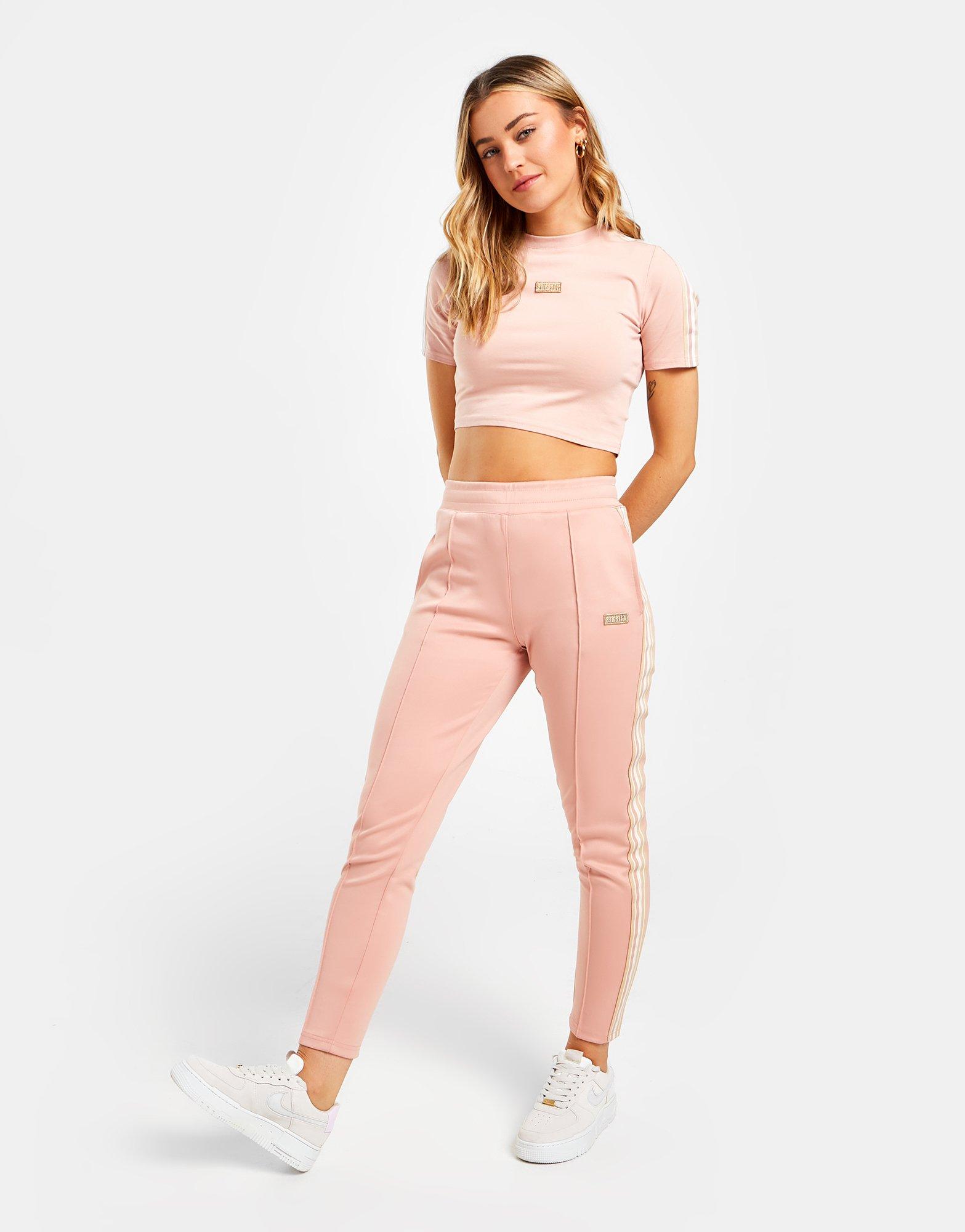 SikSilk Luxe Tape Poly Track Pants