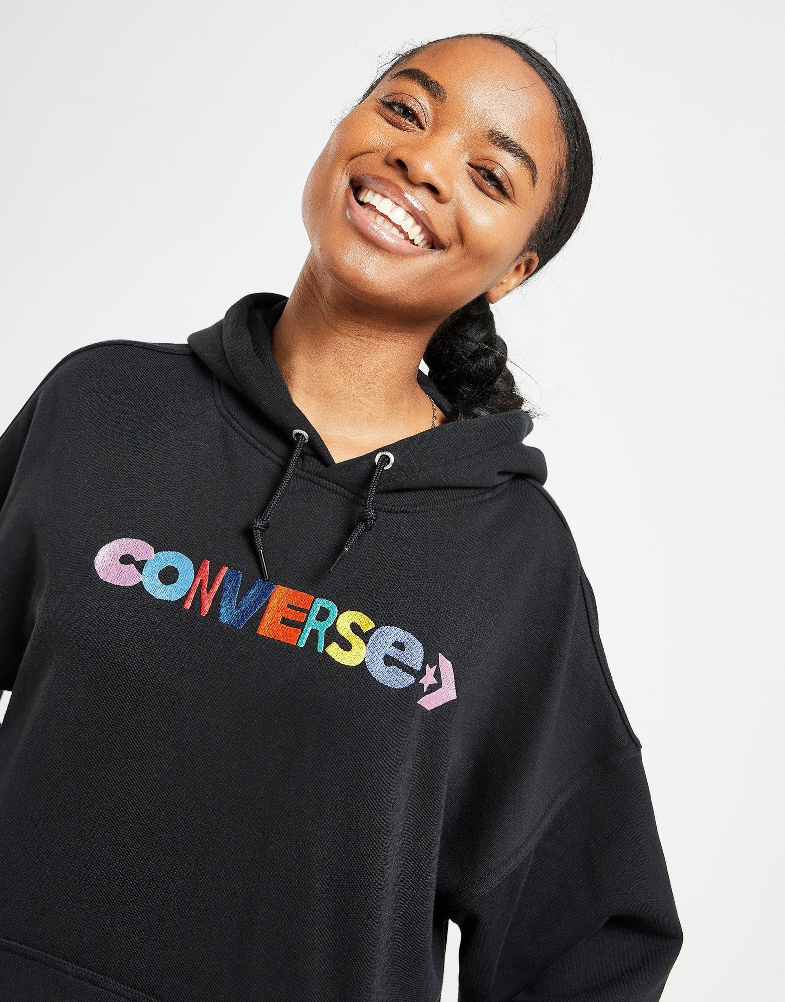 converse multi logo black