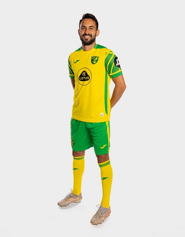 Yellow Joma Norwich City Fc 2021 22 Home Shirt Jd Sports