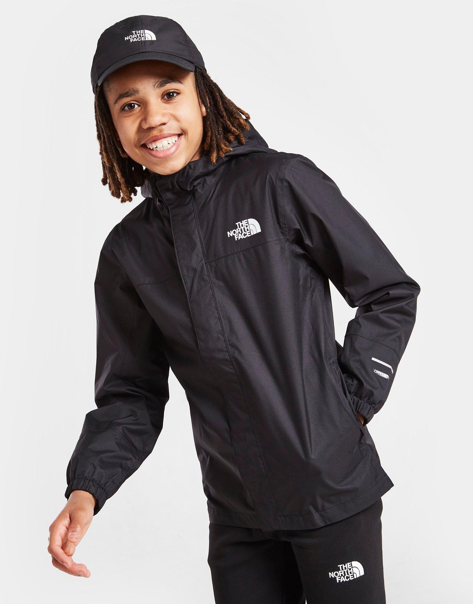 north face junior rain jacket