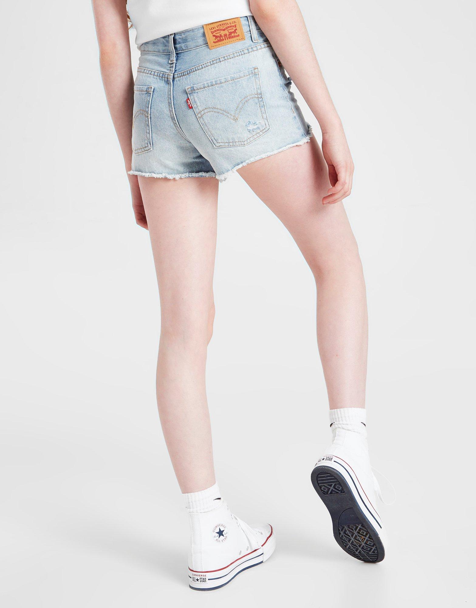 Levis Girls' Girlfriend Denim Shorts Junior