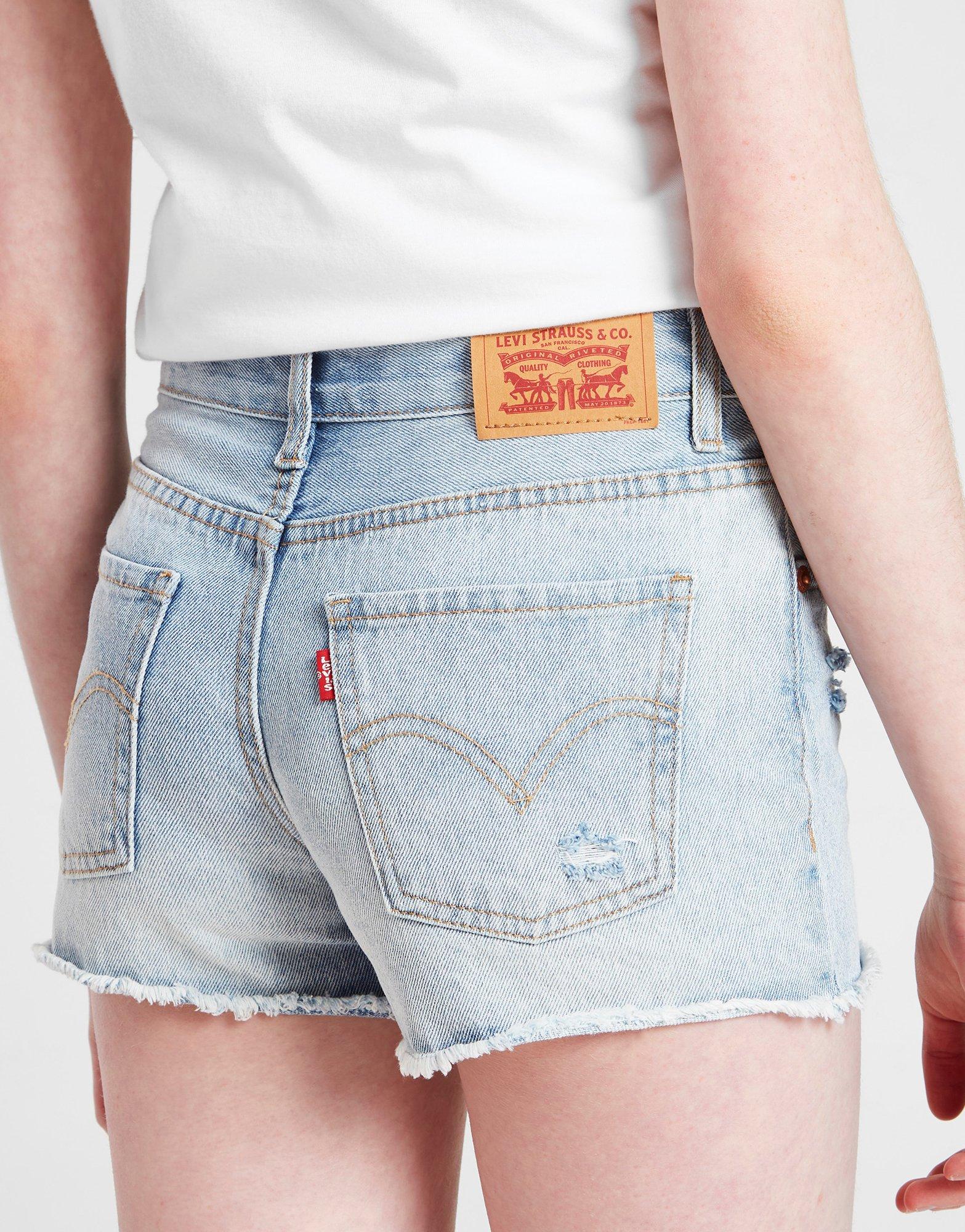 Levis Girls' Girlfriend Denim Shorts Junior