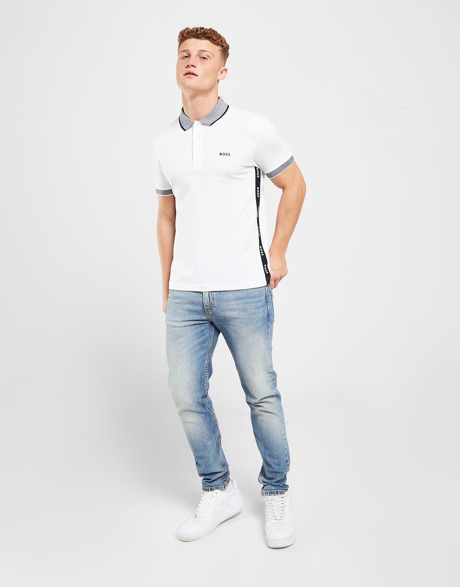 BOSS Paule Tape Polo Shirt