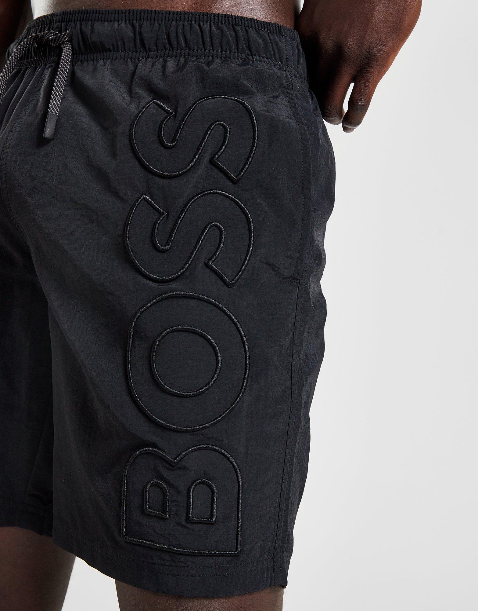 BOSS Whale Embroidered Swim Shorts