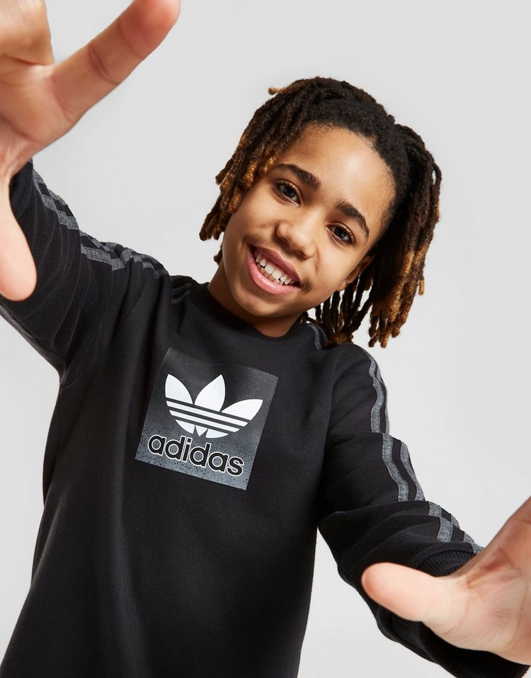 adidas Originals Fade Crew Sweatshirt Junior