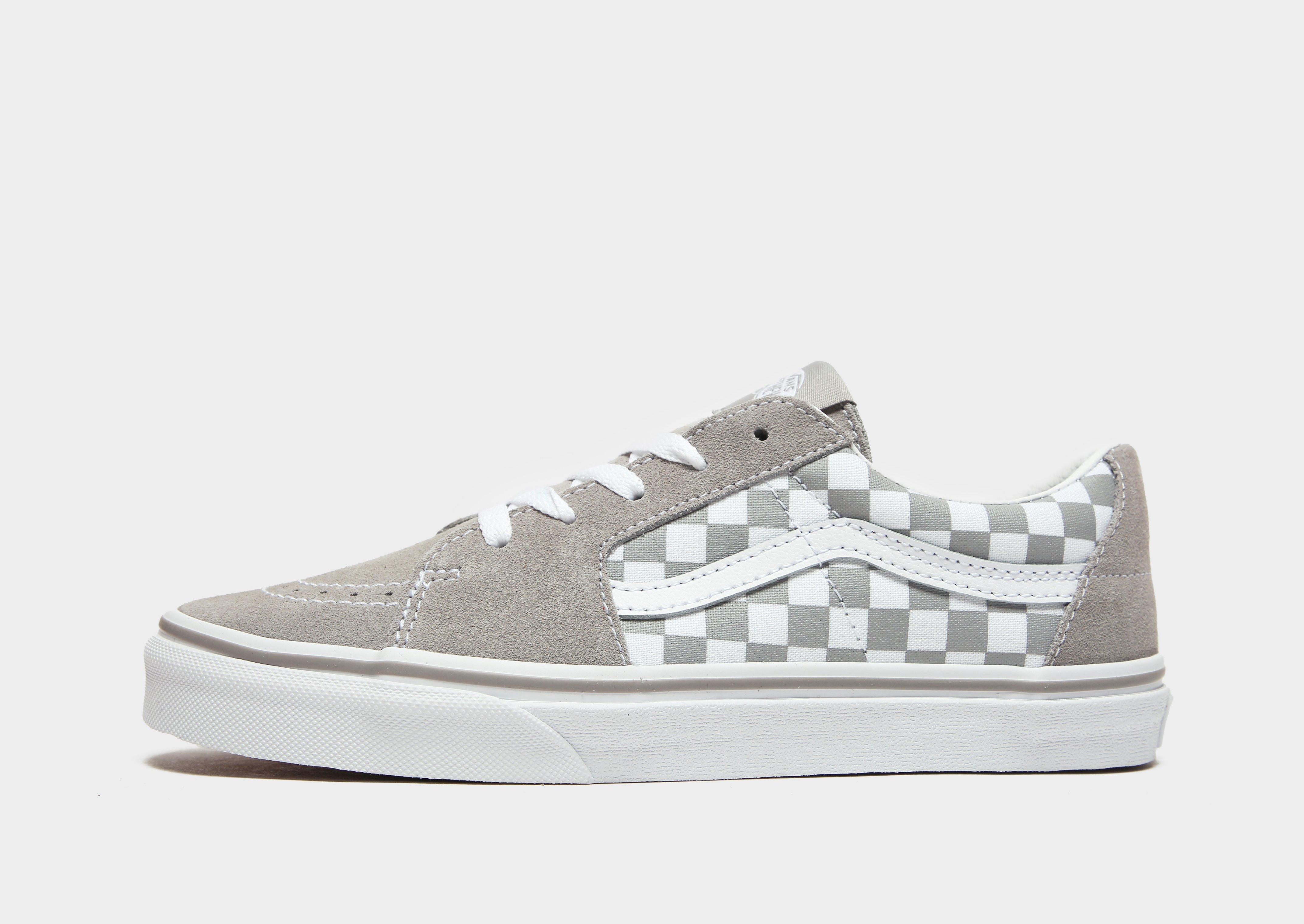 checkerboard vans junior