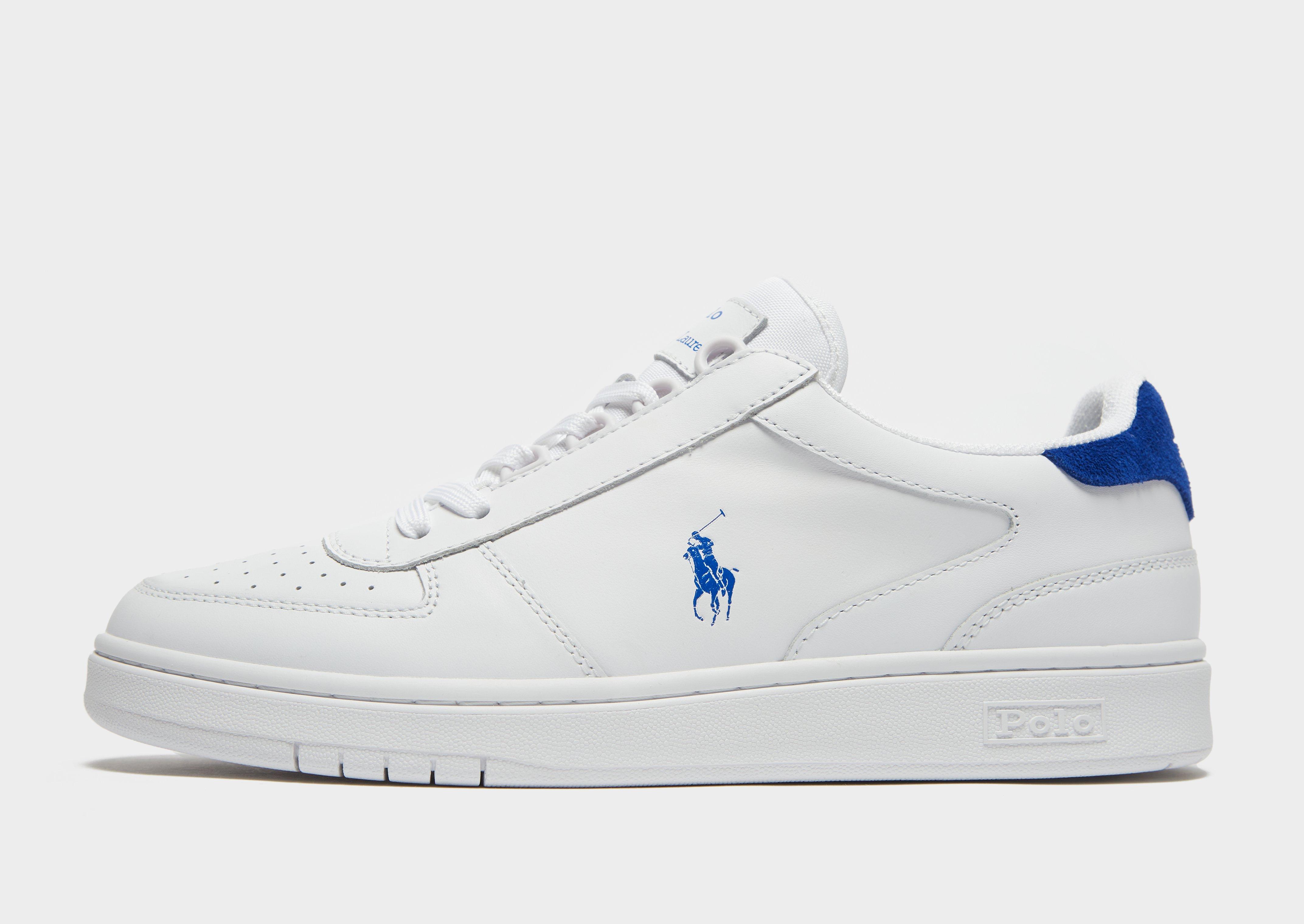 white polo tennis shoes