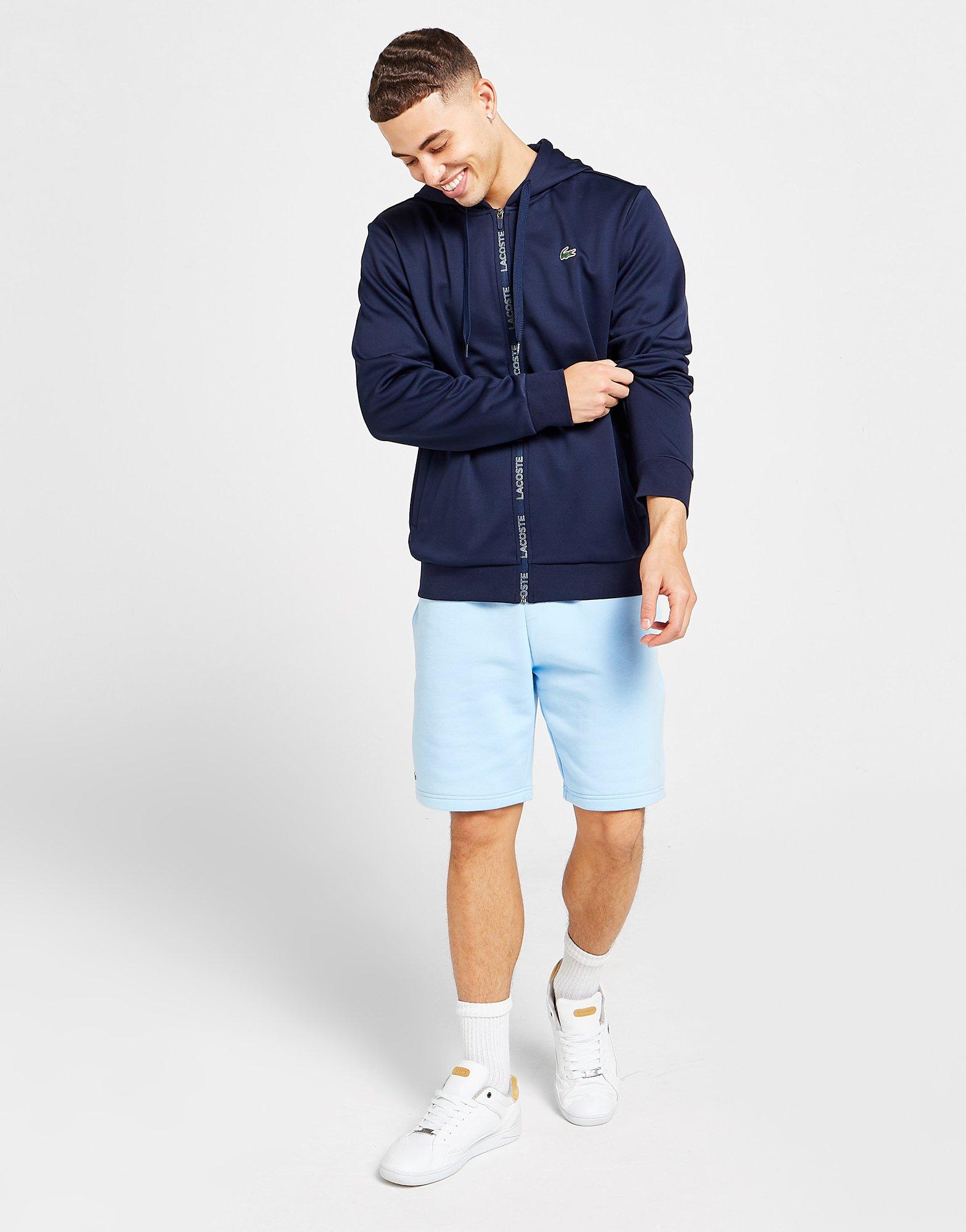 Lacoste Poly Fleece Tape Zip Hoodie