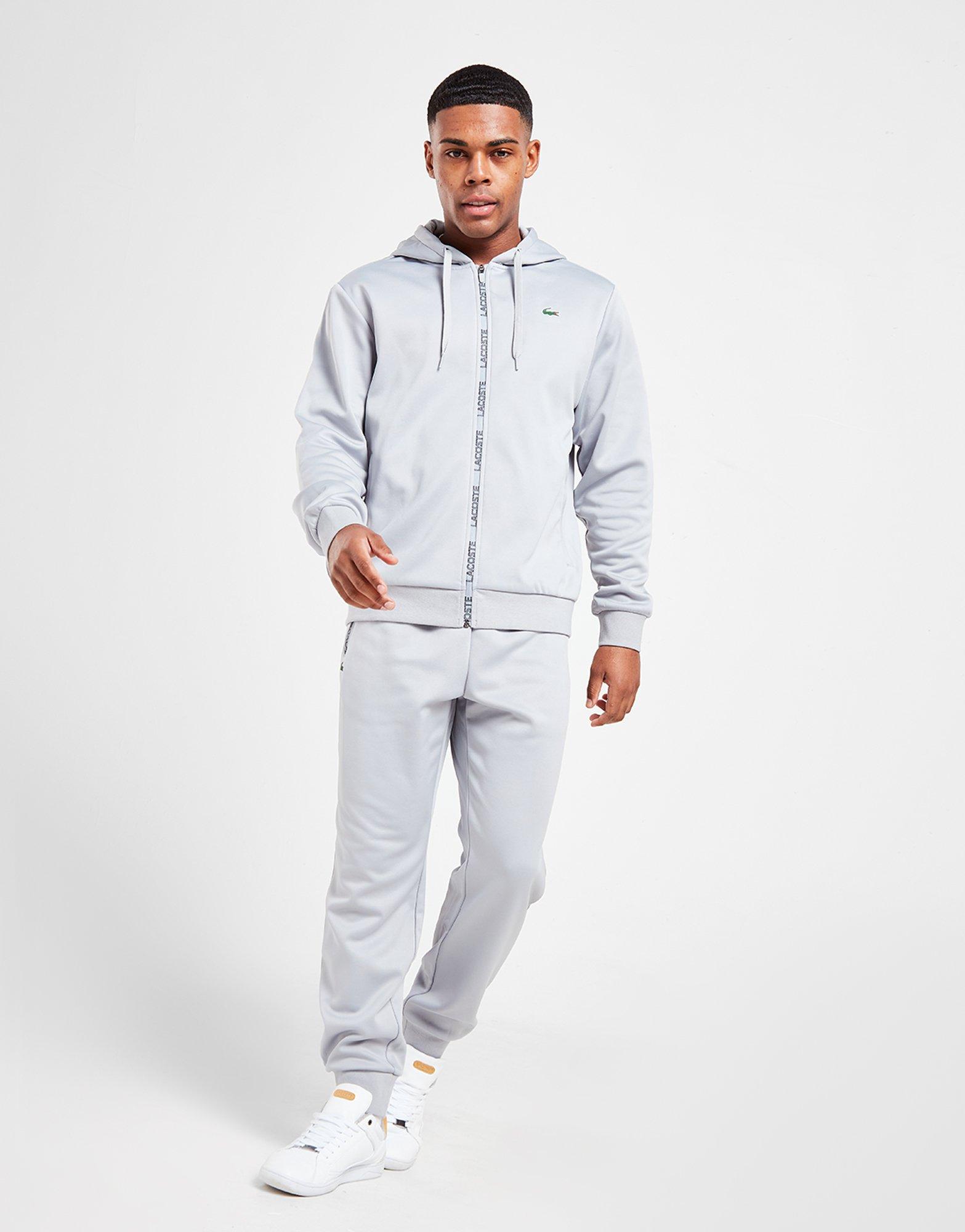 Lacoste Poly Fleece Tape Zip Hoodie