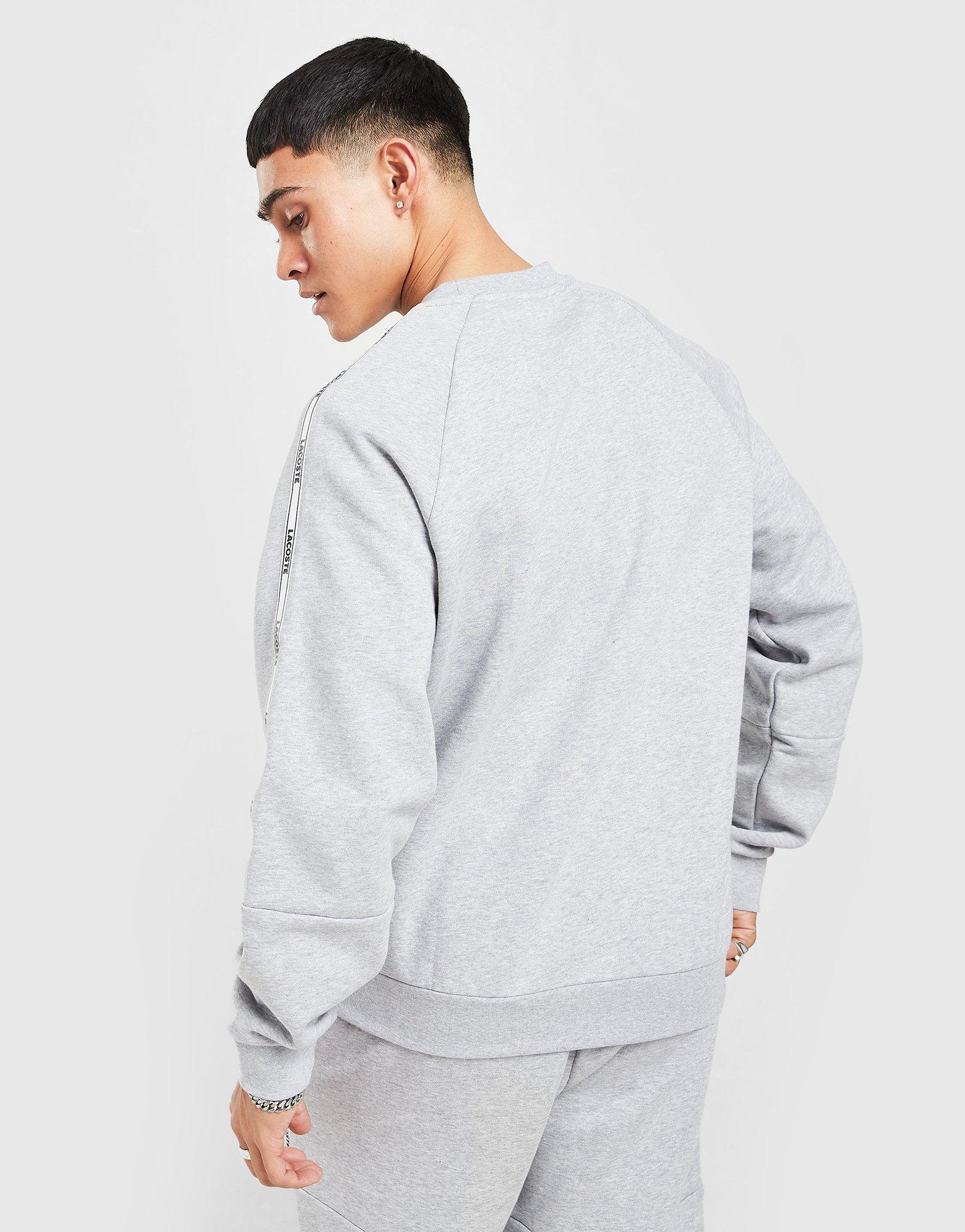 Lacoste Tape Logo Crew Sweatshirt