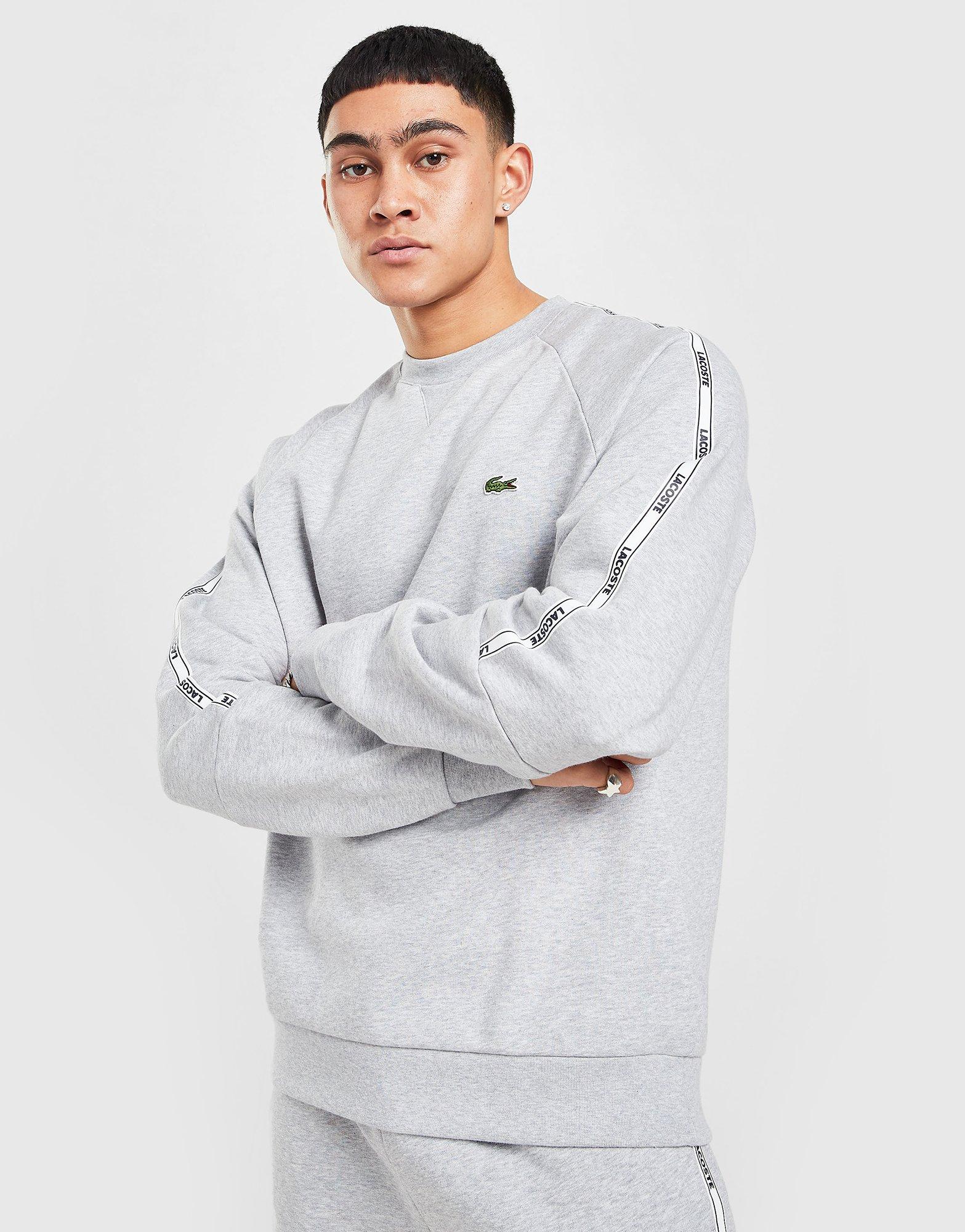 Lacoste Tape Logo Crew Sweatshirt