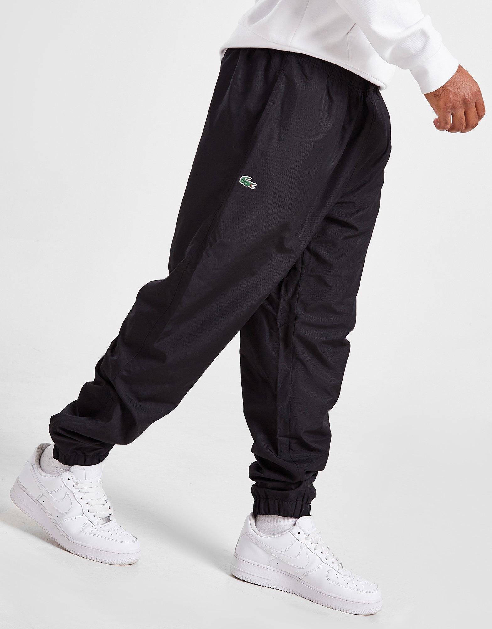 Lacoste black shop track pants