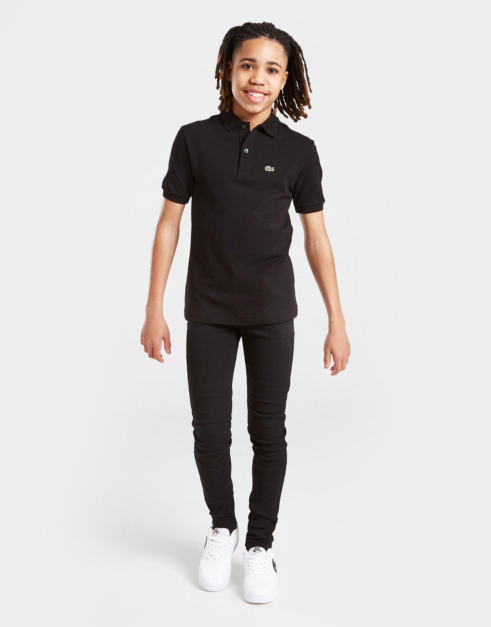 Black Lacoste Polo Shirt - Sports JD Core Ireland