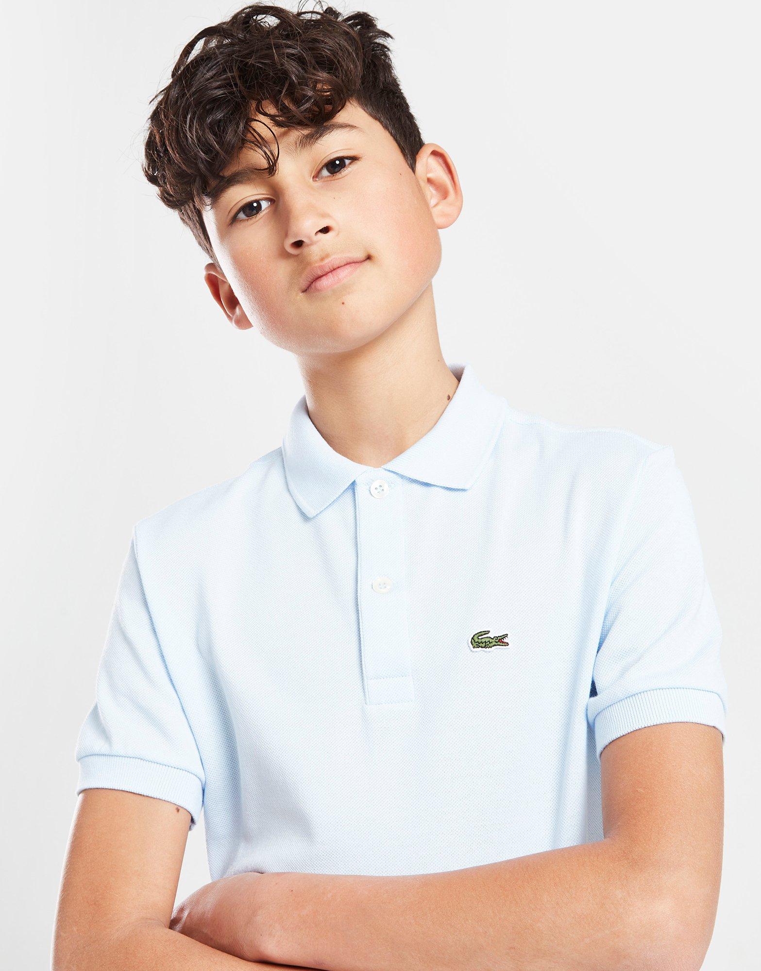 Blue Lacoste Core Polo Shirt JD Sports Ireland