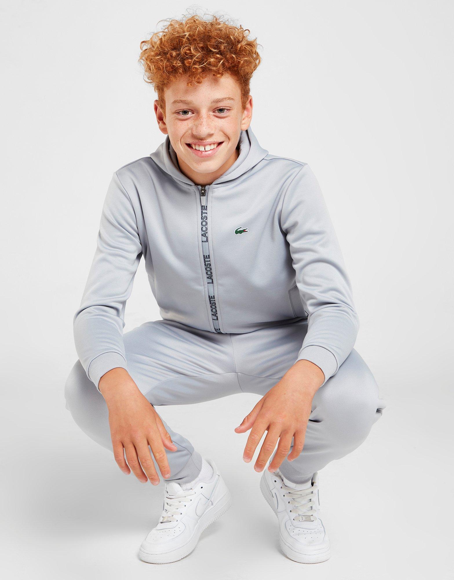 Lacoste Poly Full Zip Hoodie Junior