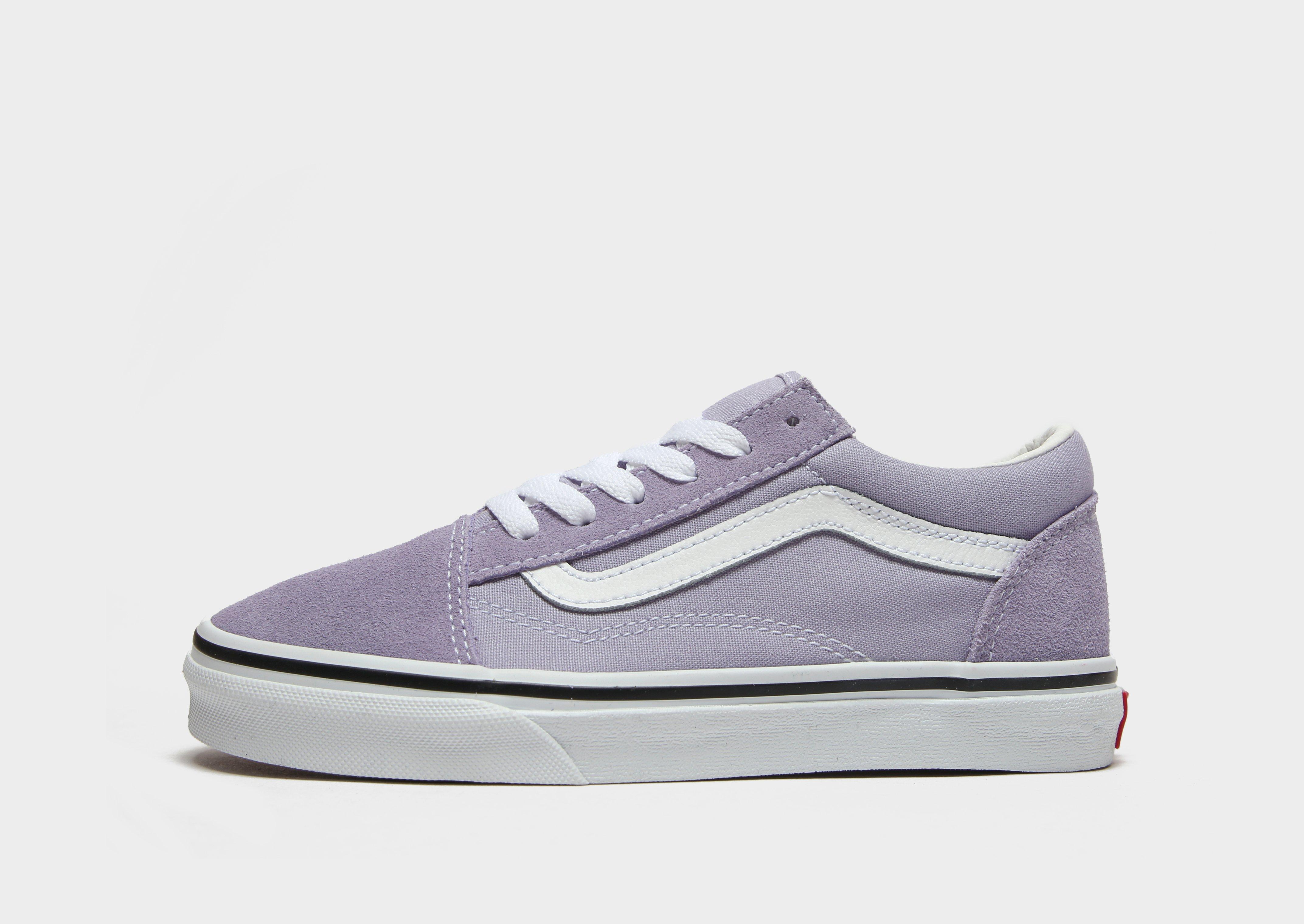 vans old skool light purple