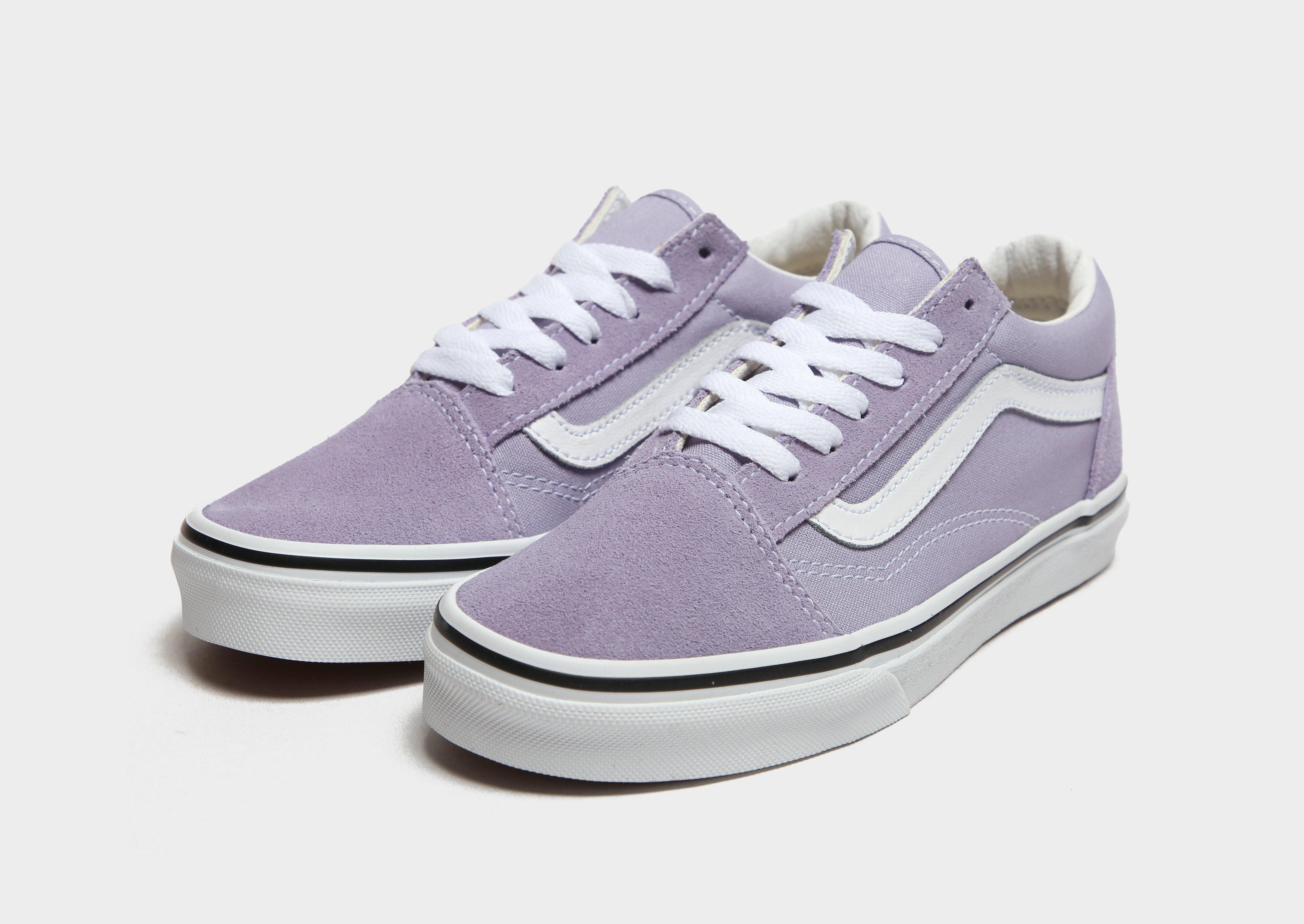 vans old skool light purple