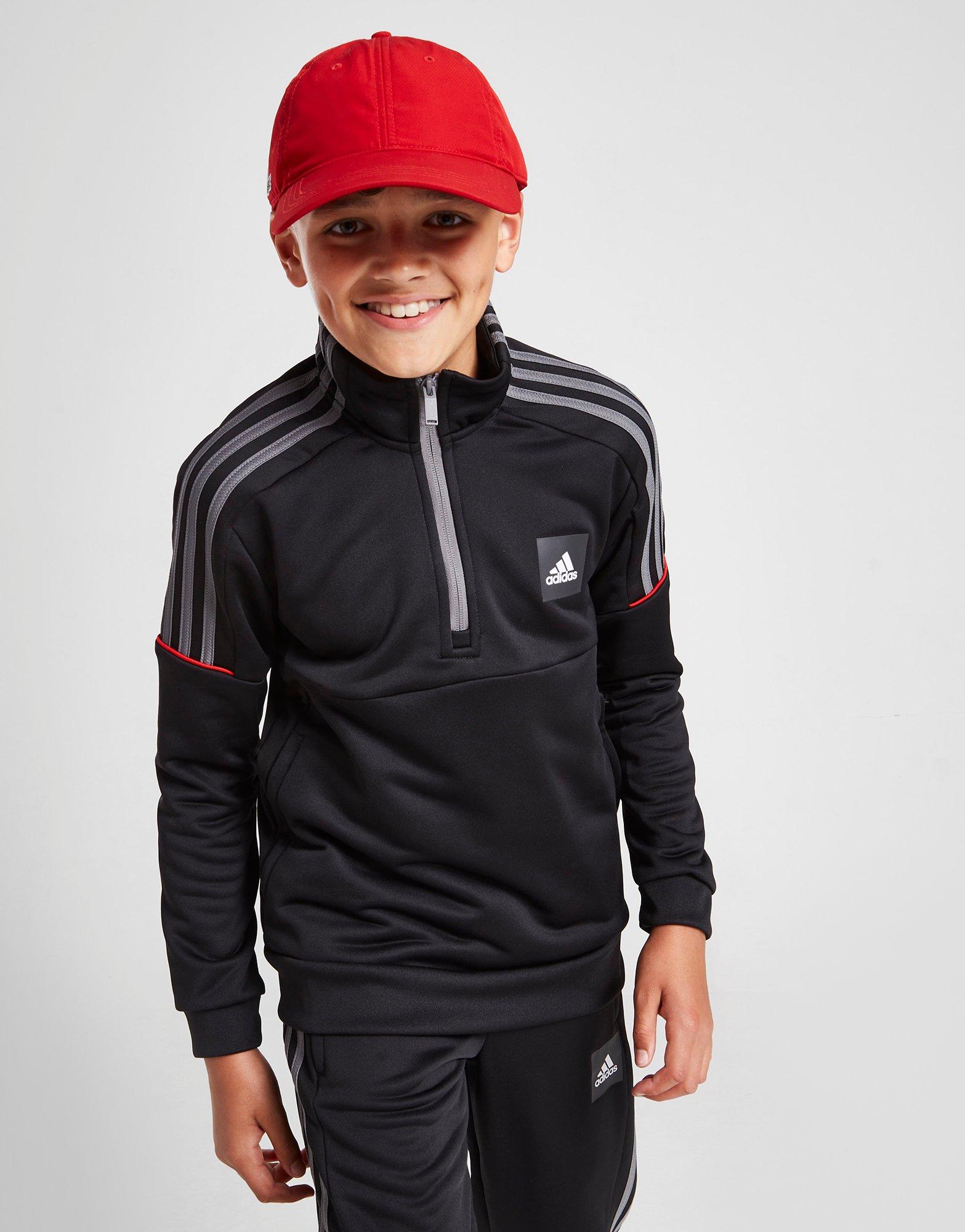 adidas Match 1/4 Zip Top Junior