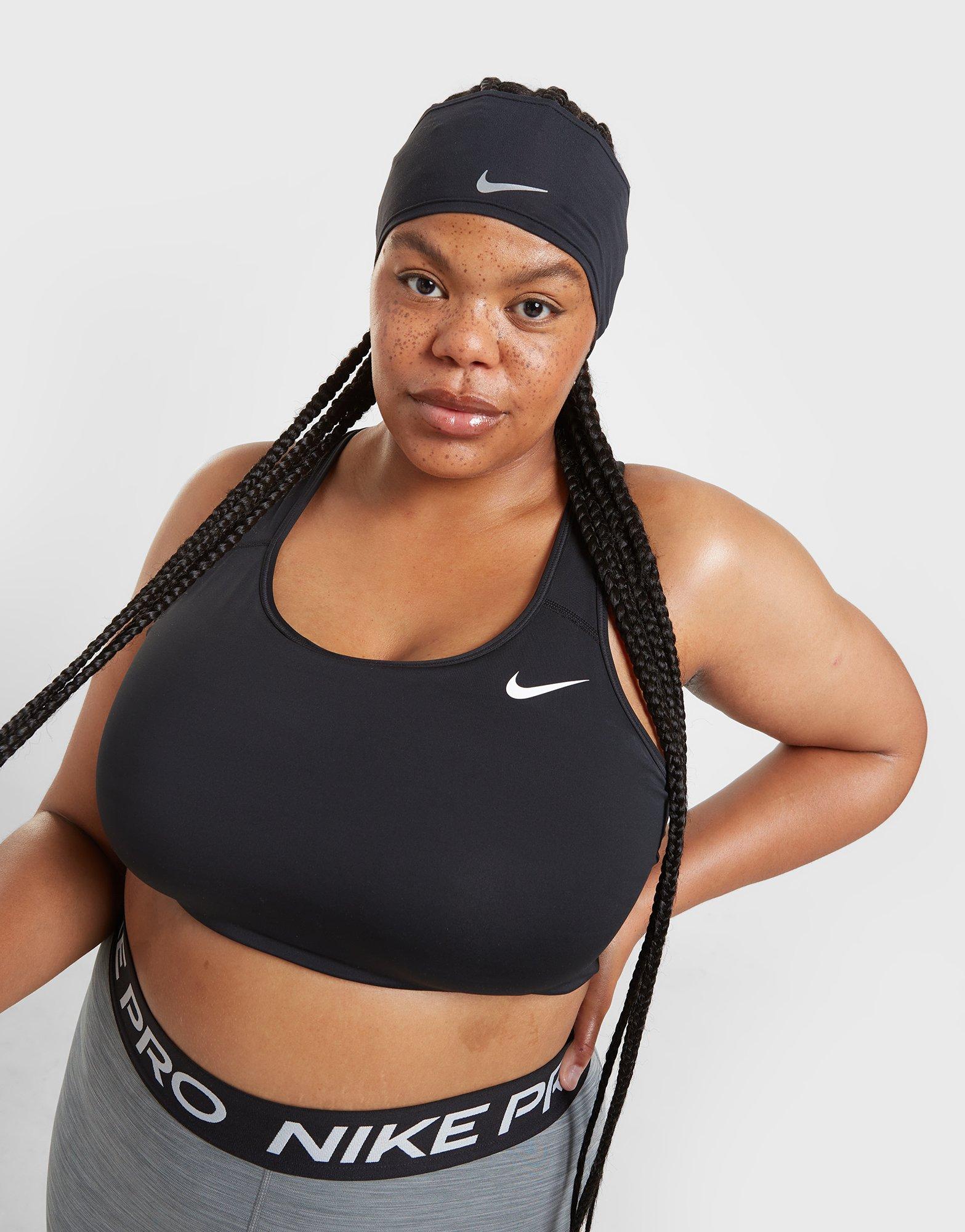 Black Nike Dri-FIT Swoosh 2.0 Headband - JD Sports Global