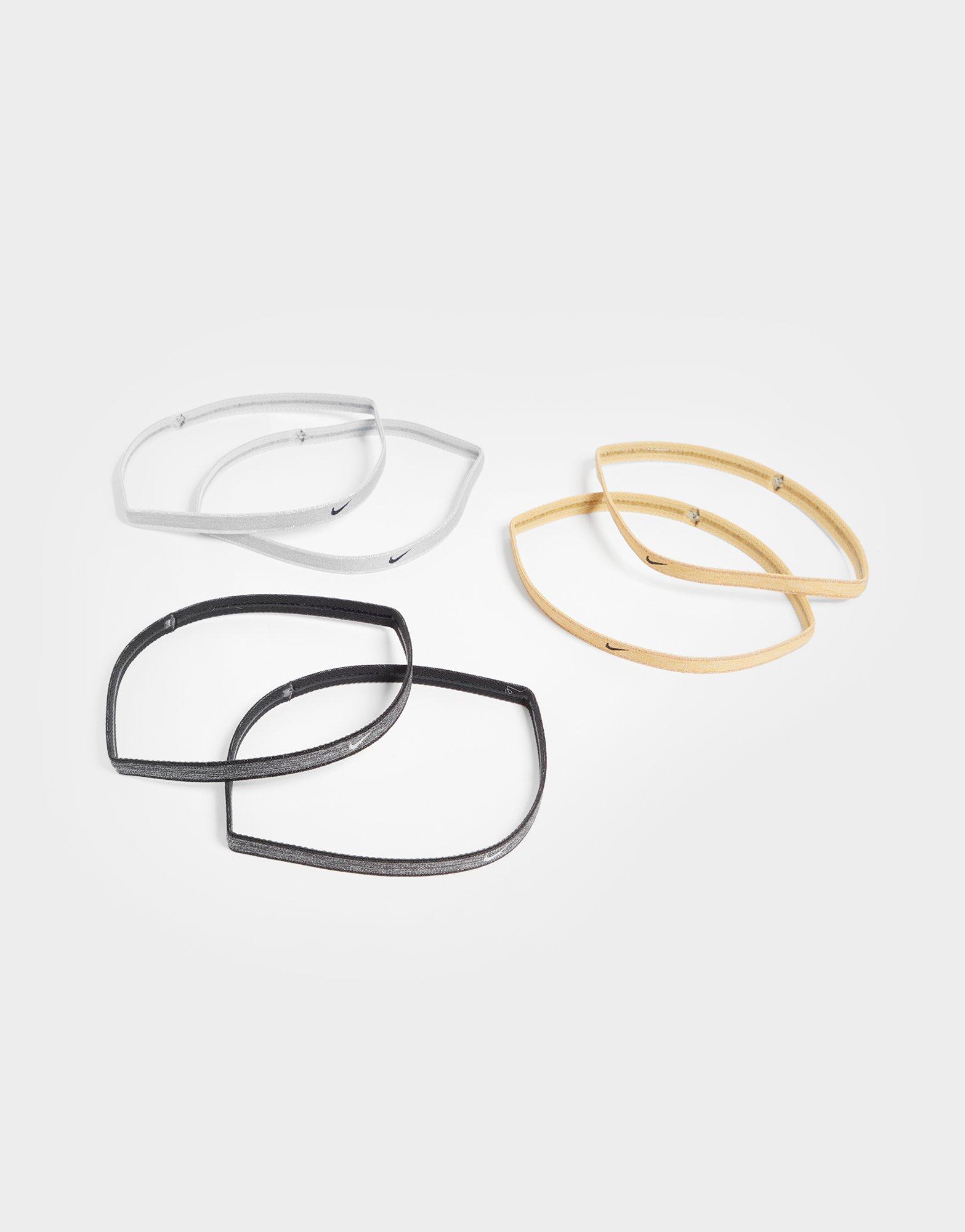 Nike 6-Pack Metallic Swoosh Headbands