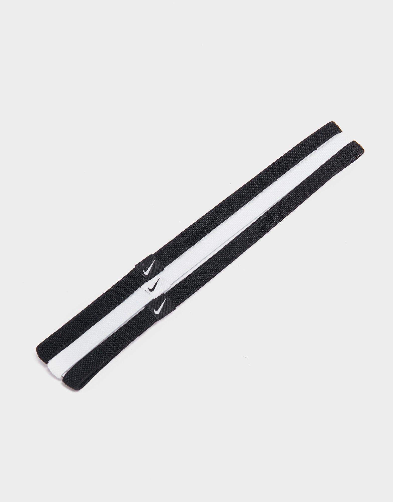 Bandeaux élastiques x3 Nike Headbands 2.0 Noir Blanc