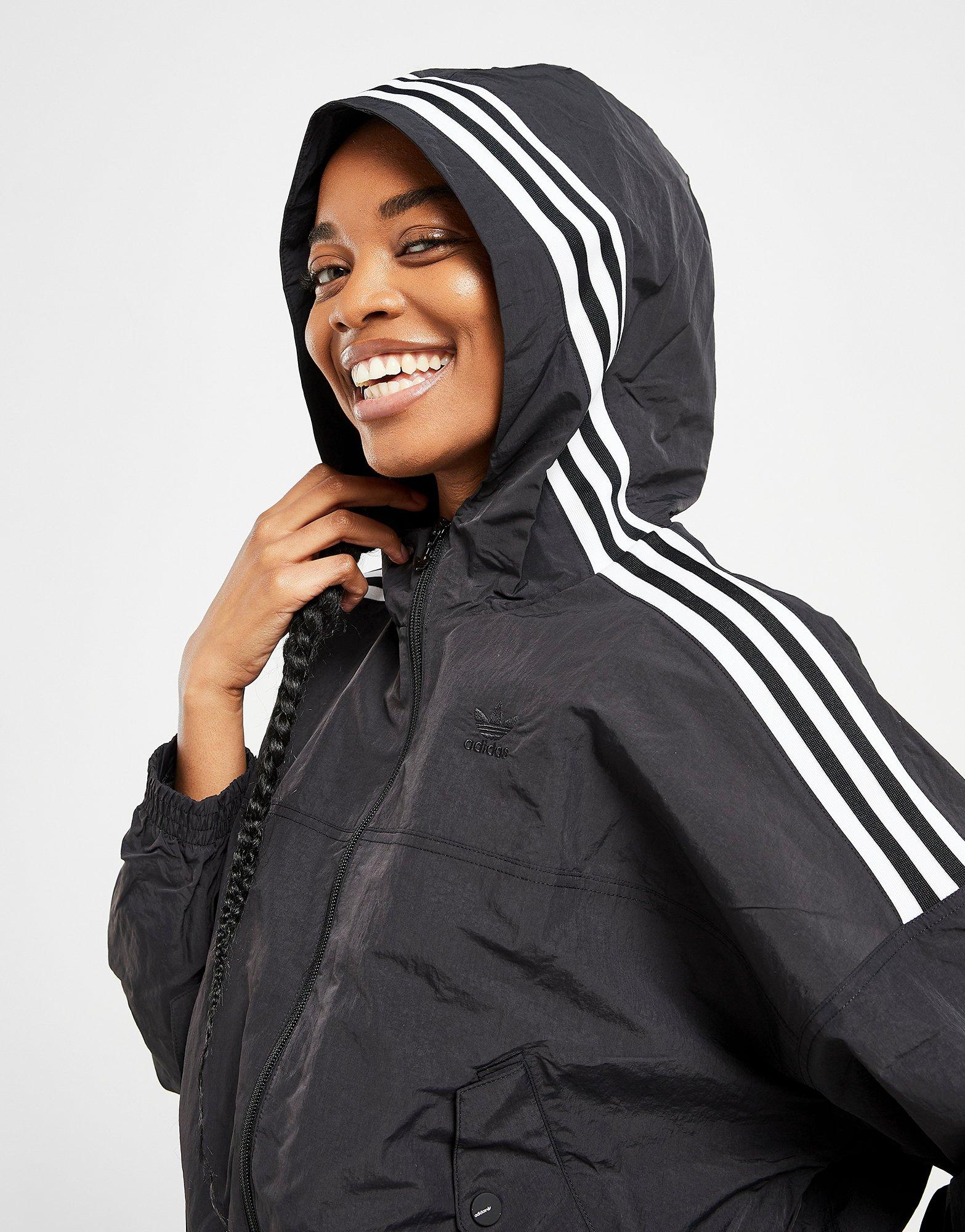 adidas windbreaker pullover women's