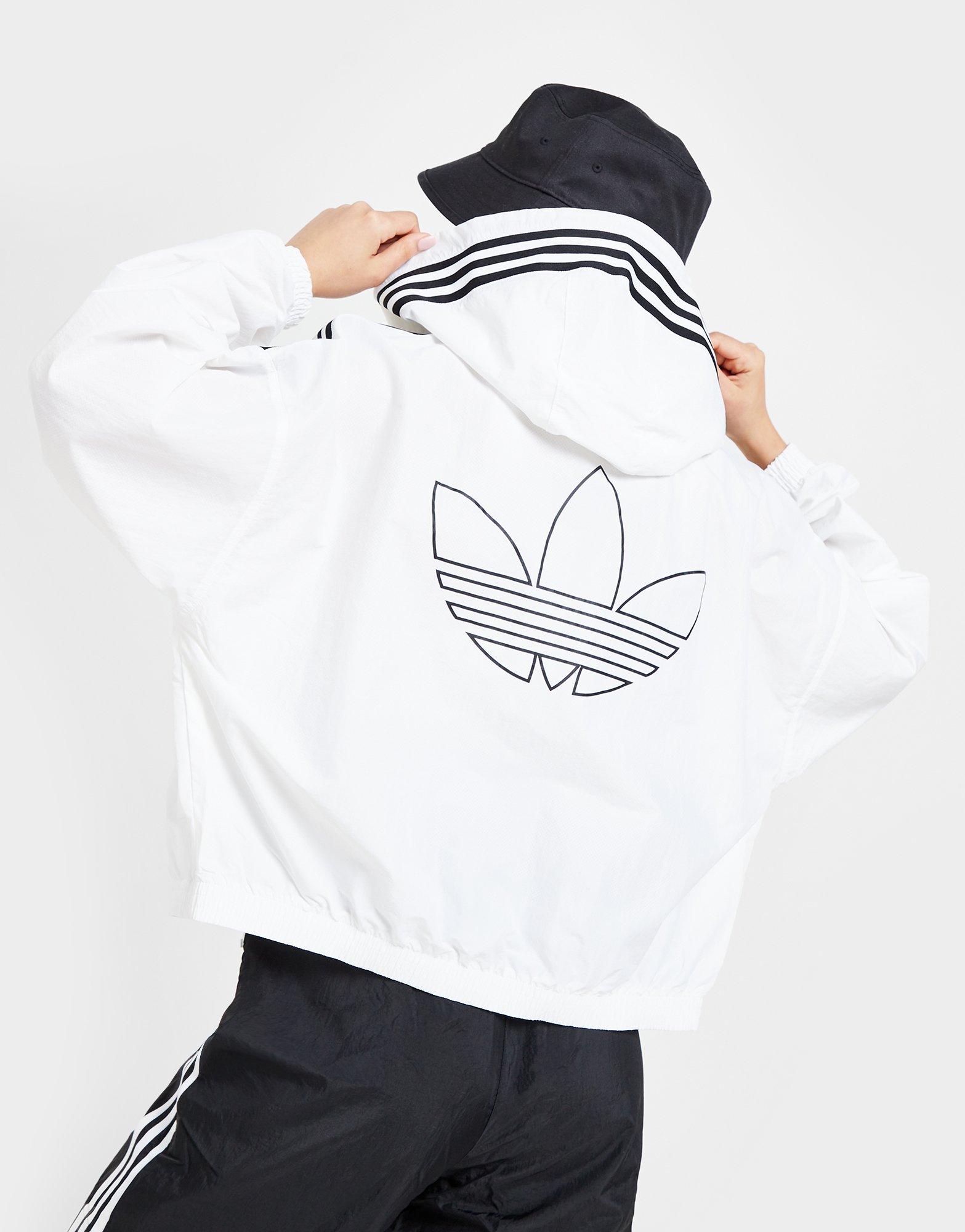 adidas Originals 3-Stripes Woven Windbreaker Jacket