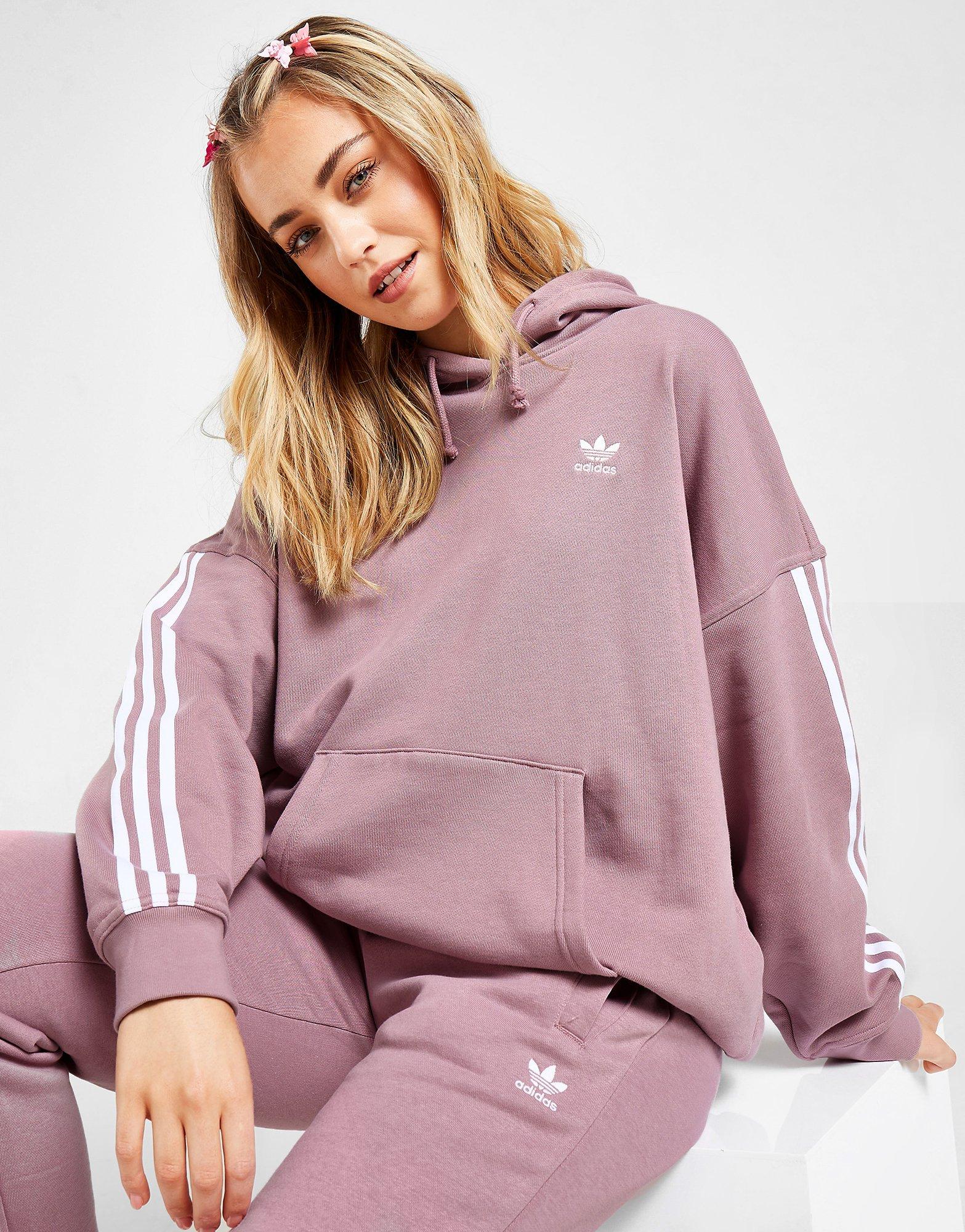 adidas Originals 3-Stripes Oversized Hoodie