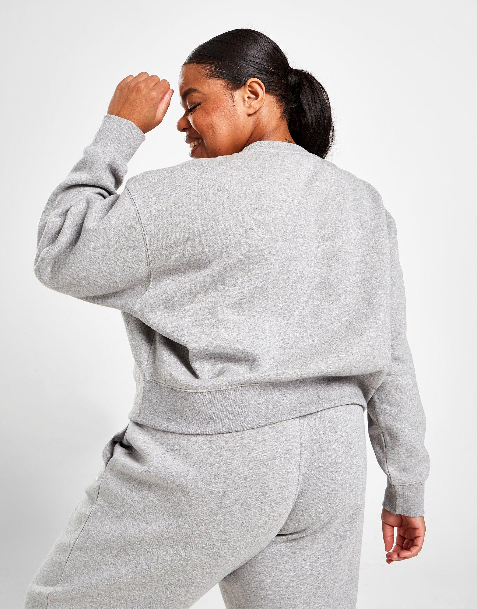 adidas Originals Essential Fleece Plus Size Crew Sweatshirt