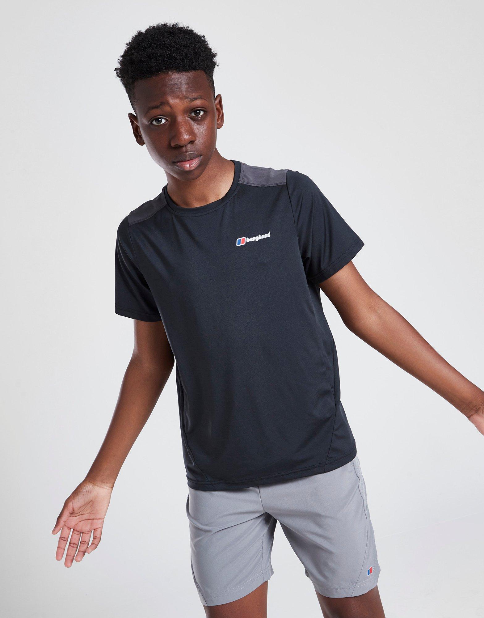 Berghaus Poly Short Sleeve Woven T-Shirt Junior