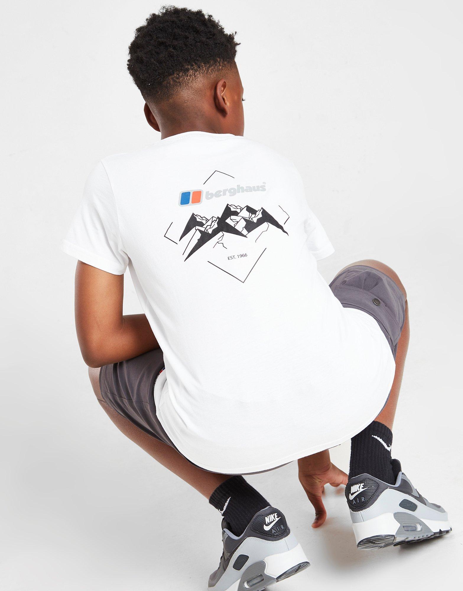 white berghaus tshirt