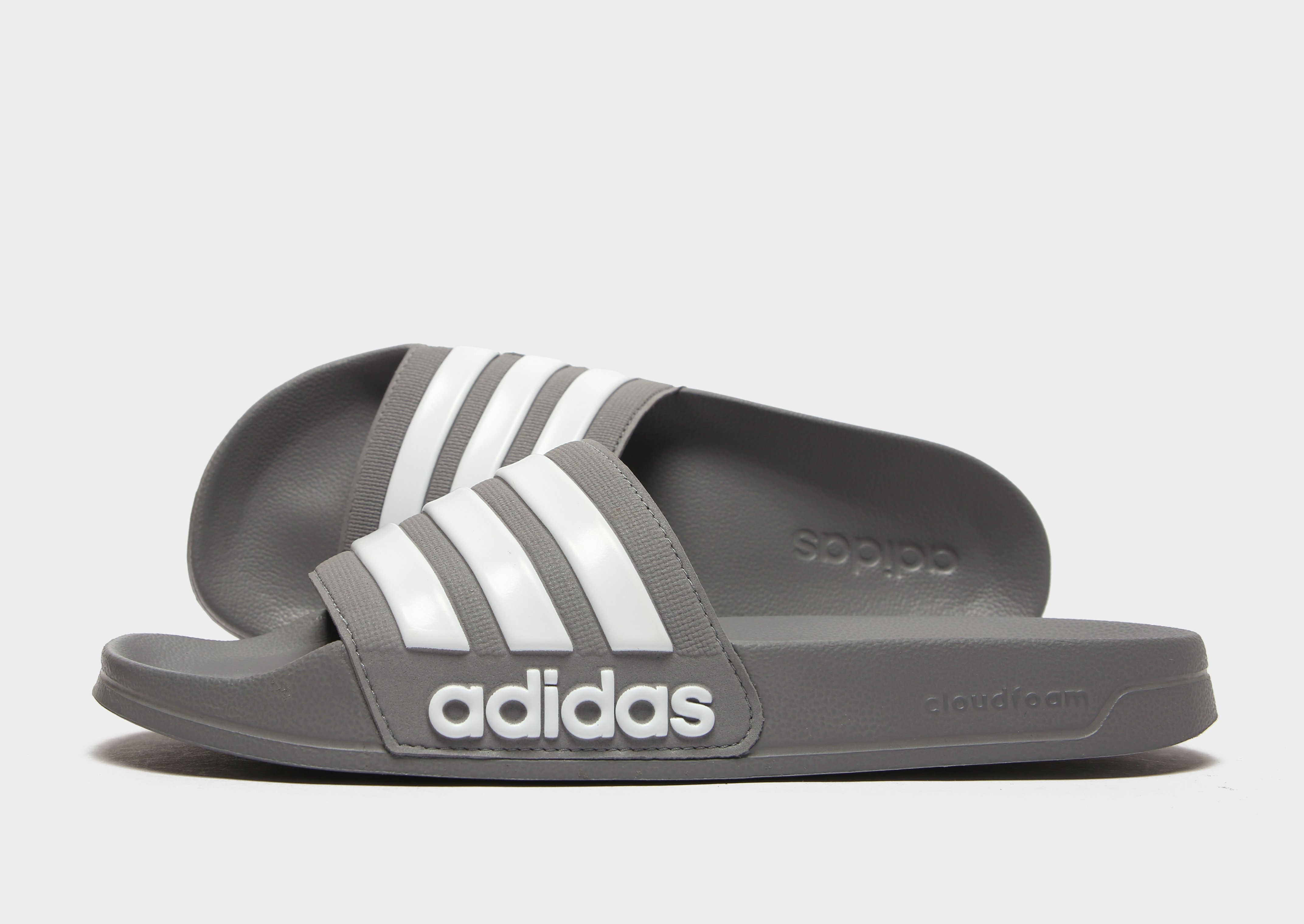 Grey adidas Adilette Slides JD Sports Global